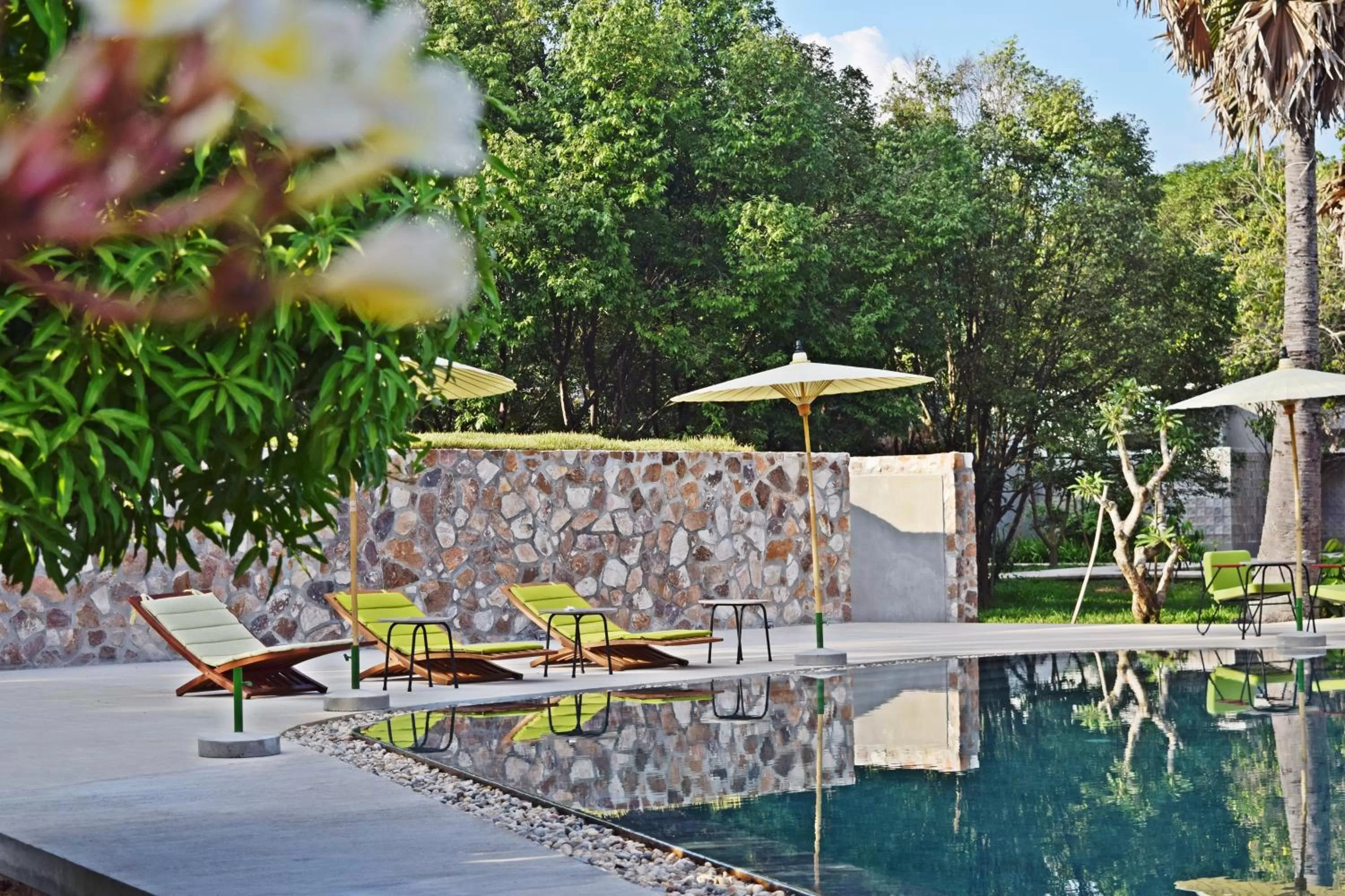 Swimming pool in Templation Hotel