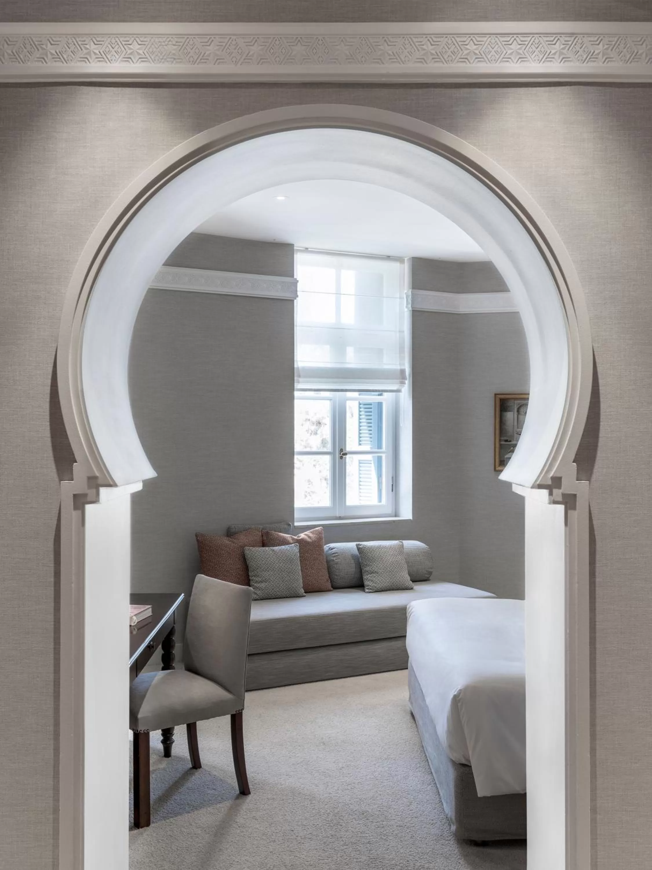 Bed in The Kefalari Suites