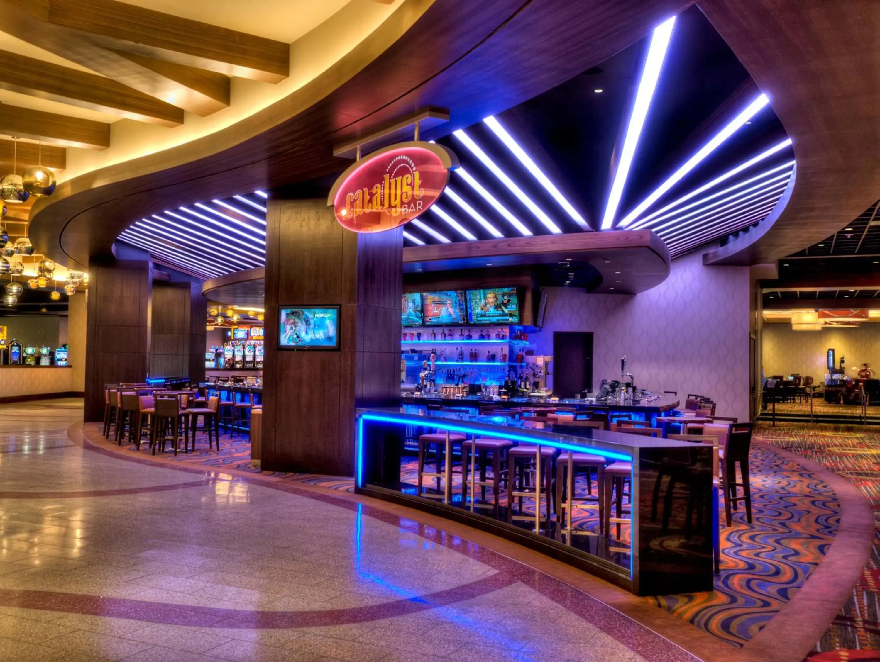Lounge or bar in The LINQ Hotel and Casino