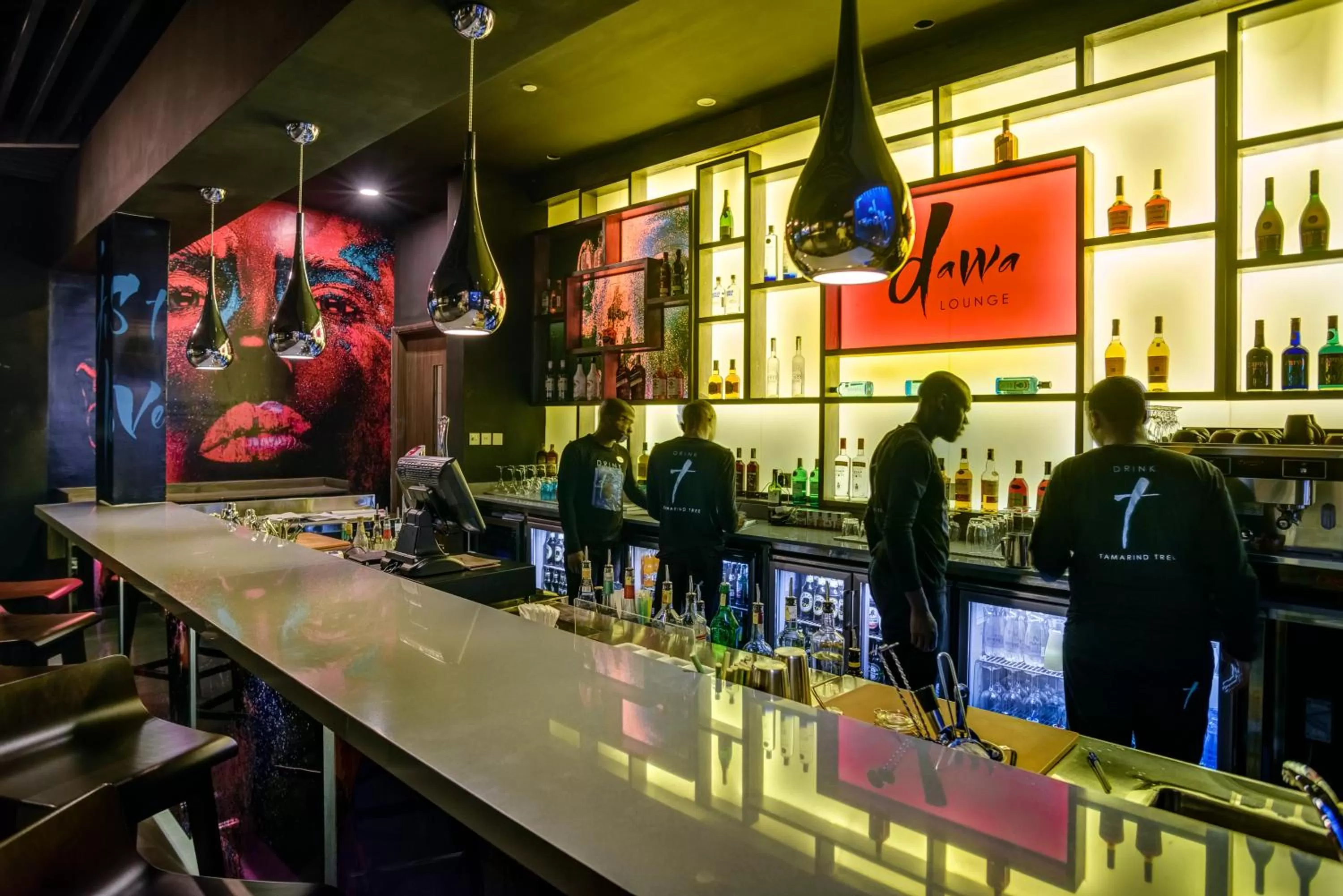 Drinks in Tamarind Tree Hotel