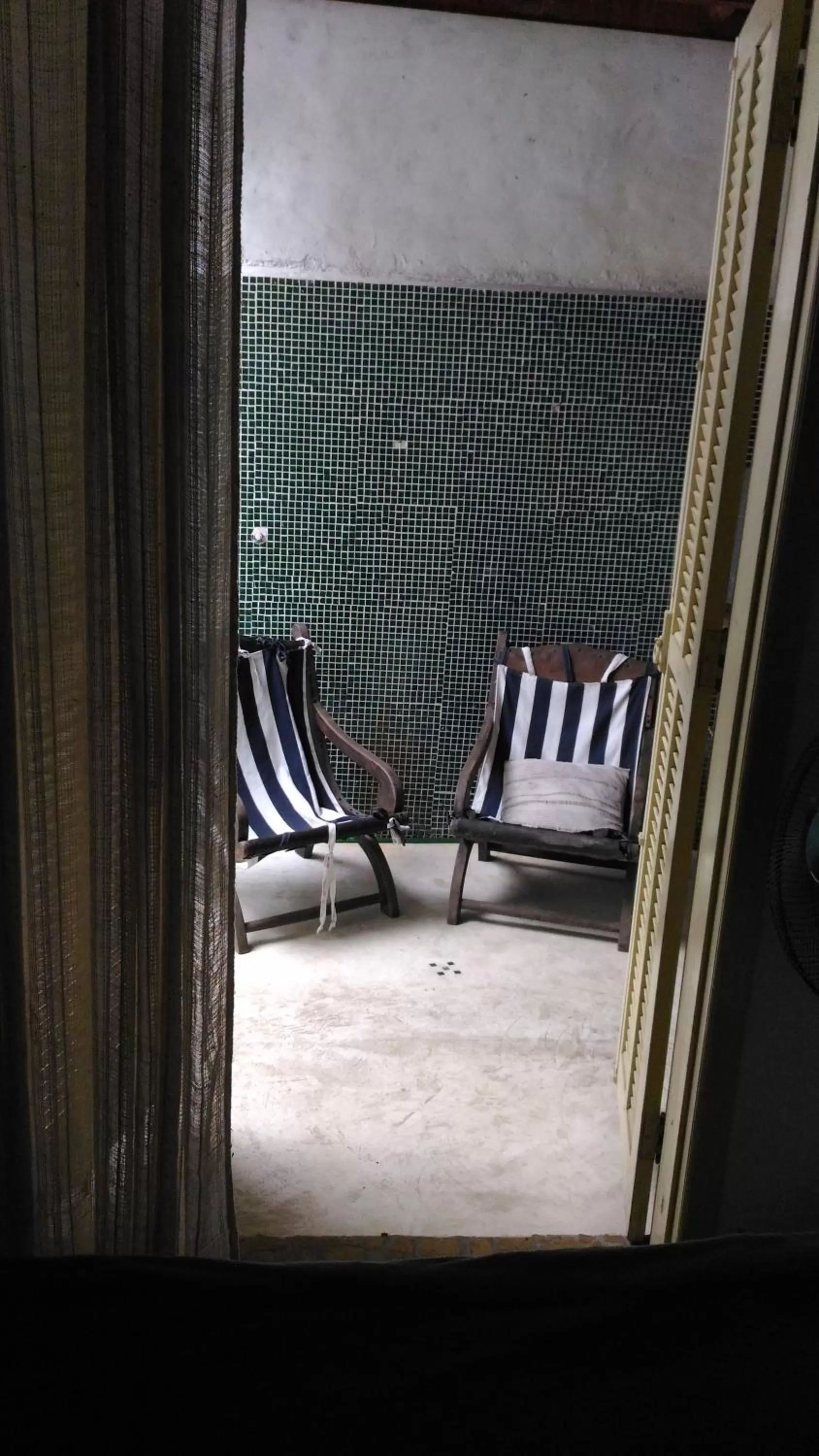 Balcony/Terrace in Suítes o Flautista