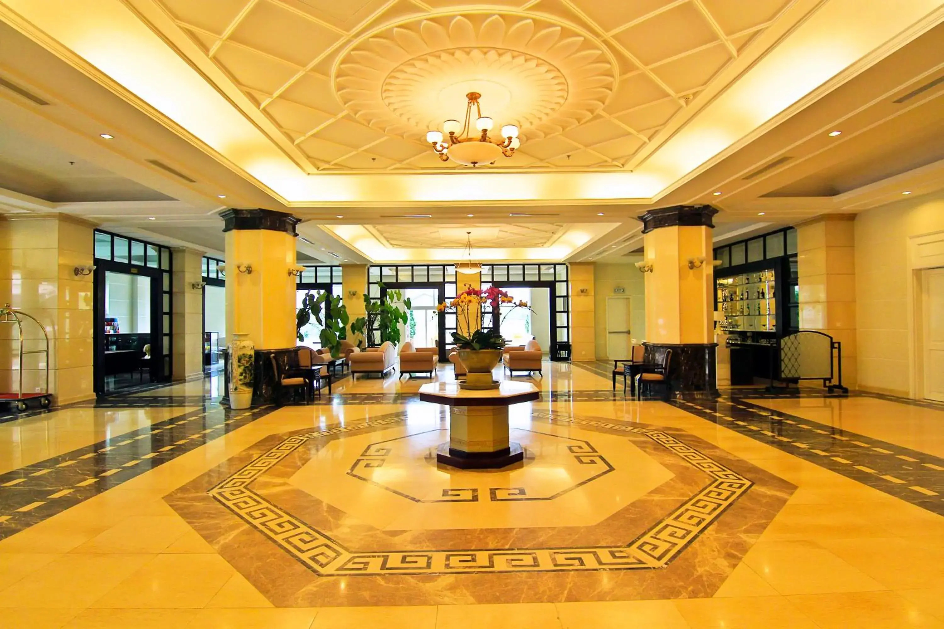 Lobby or reception, Lobby/Reception in La Sapinette Hotel