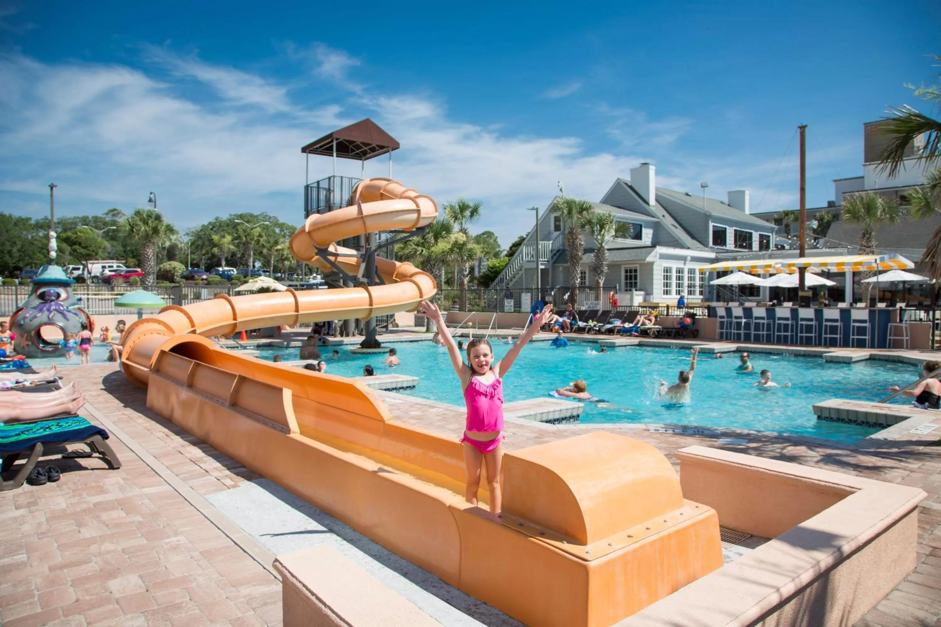 Aqua park in Caribbean Resort Myrtle Beach