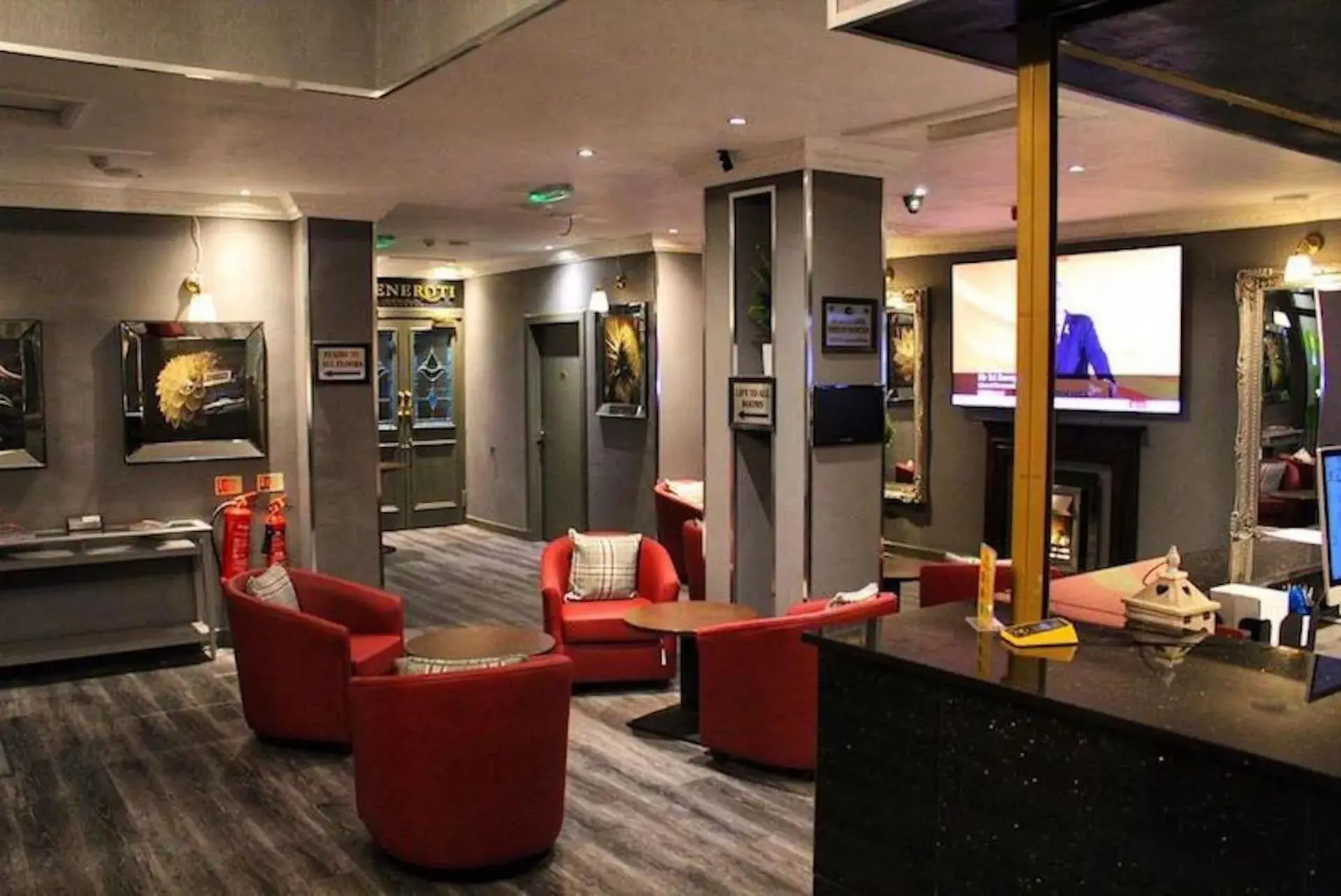 Lobby or reception, Lobby/Reception in Devoncove Hotel Glasgow