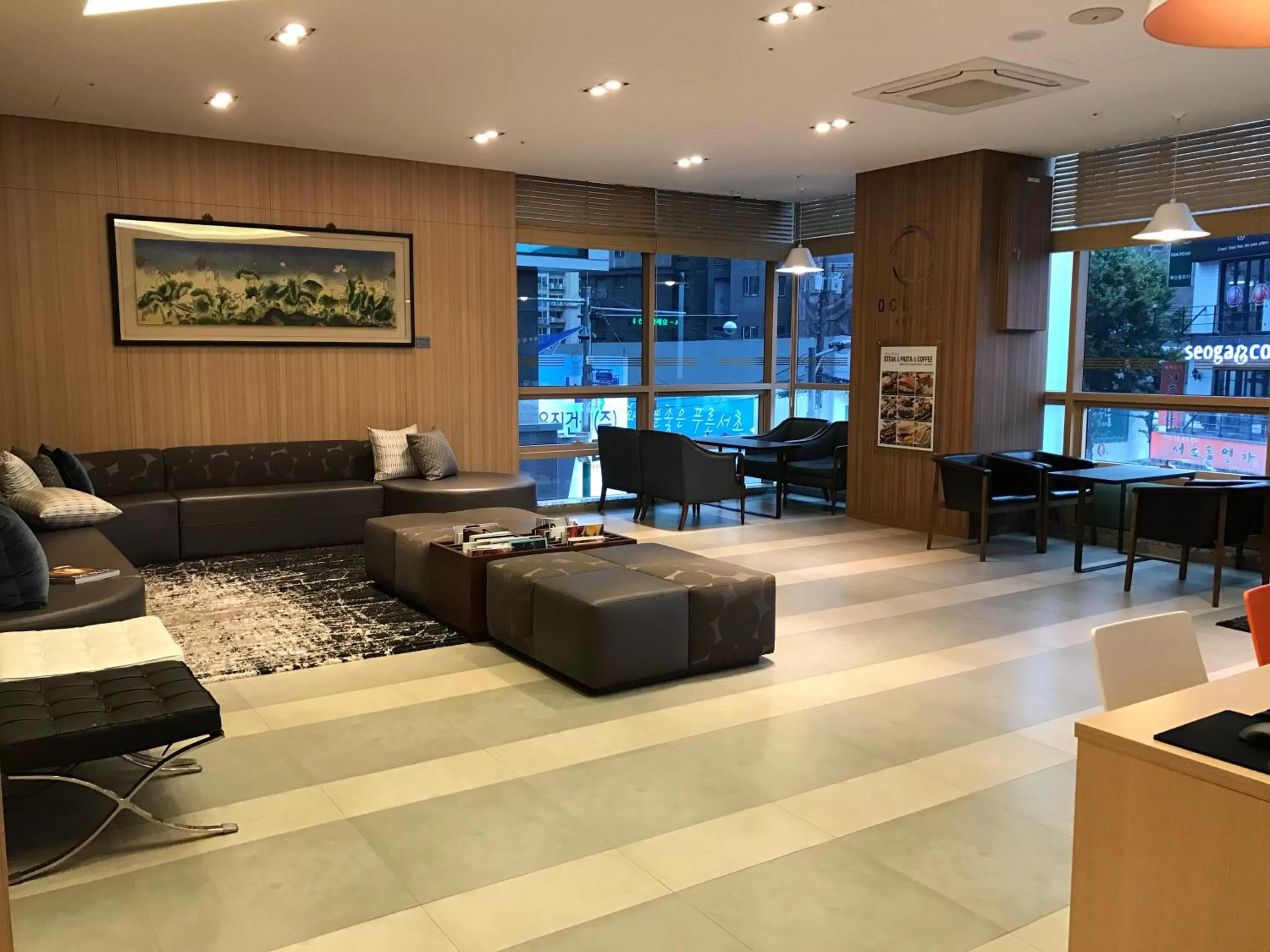 Lobby or reception in Ocloud Hotel Gangnam