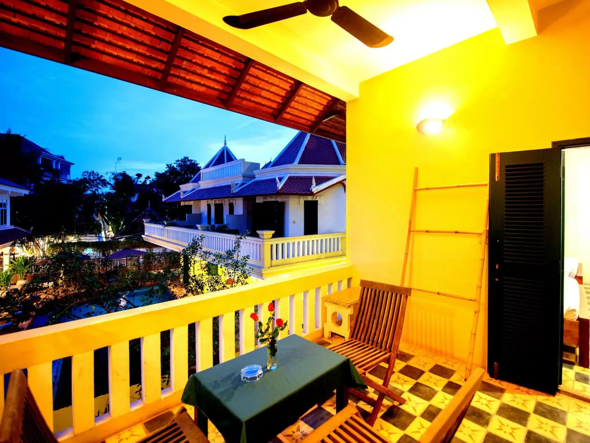 Balcony/Terrace in Residence Wat Damnak