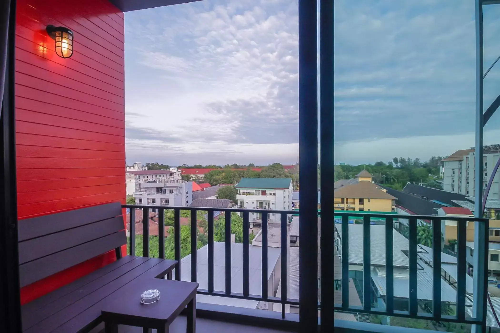 Balcony/Terrace in Baan Nilrath Hotel - SHA Extra Plus