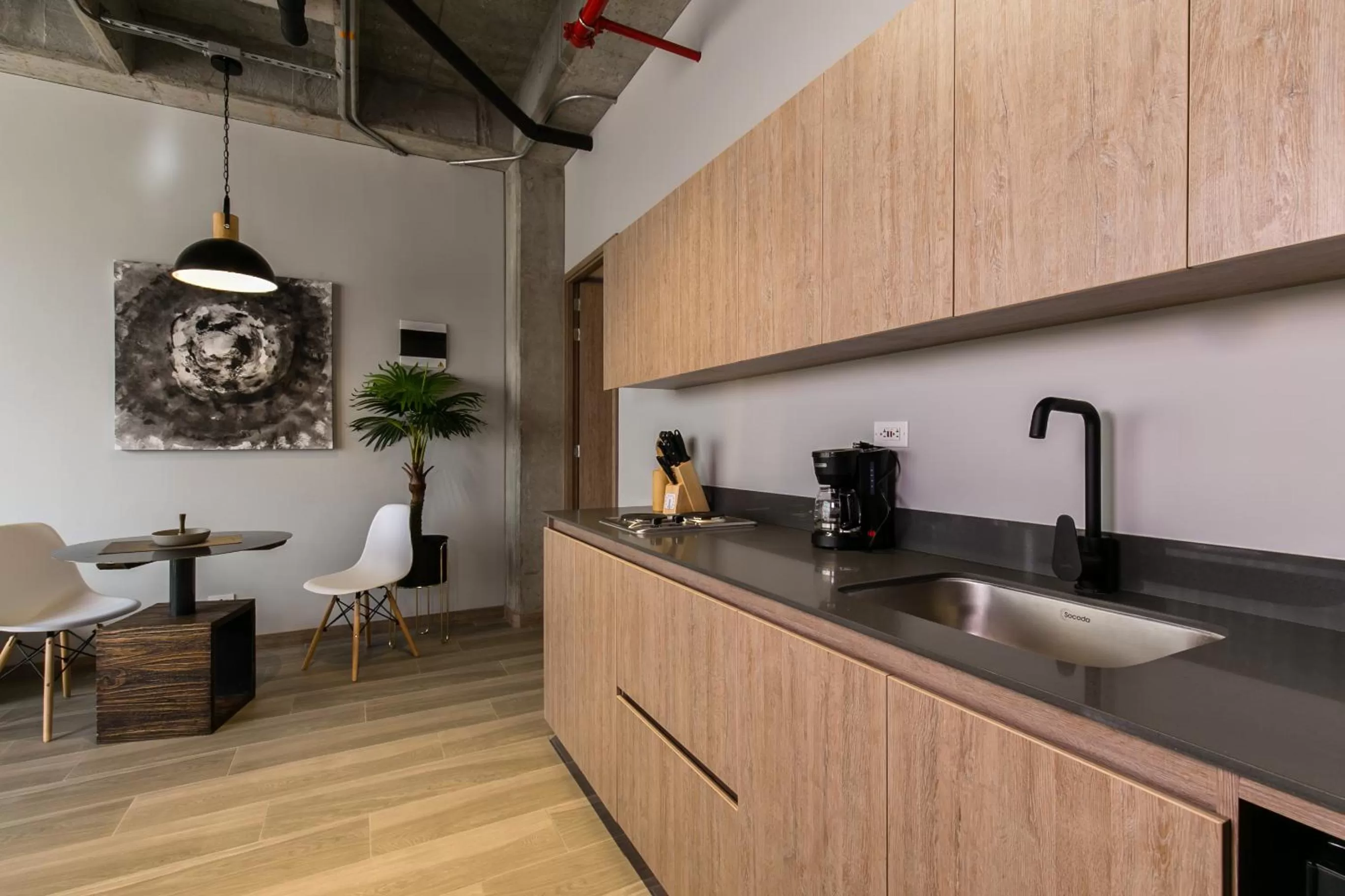 Coffee/tea facilities in Factory Lofts Hotel