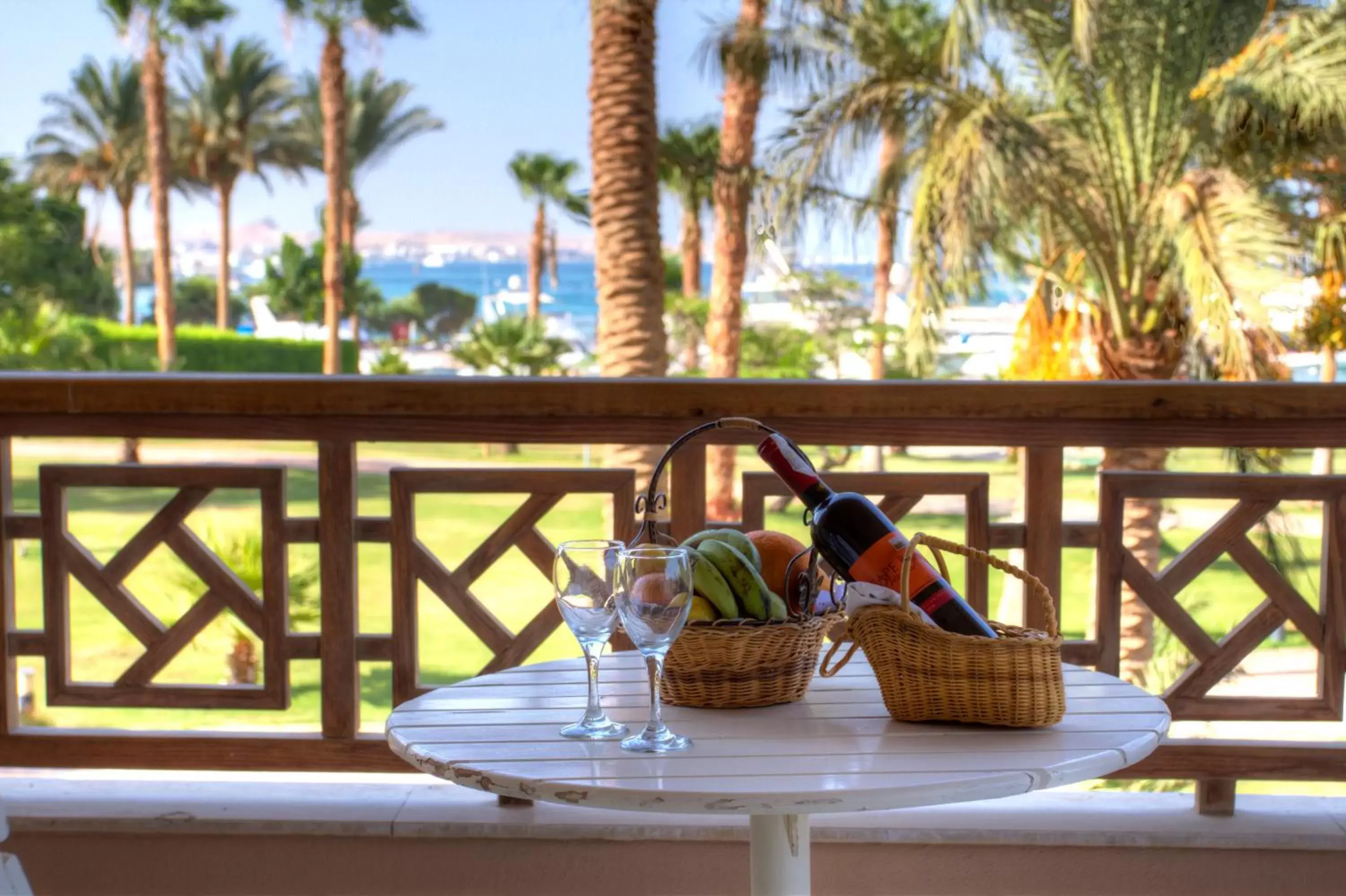 Balcony/Terrace in Continental Hotel Hurghada