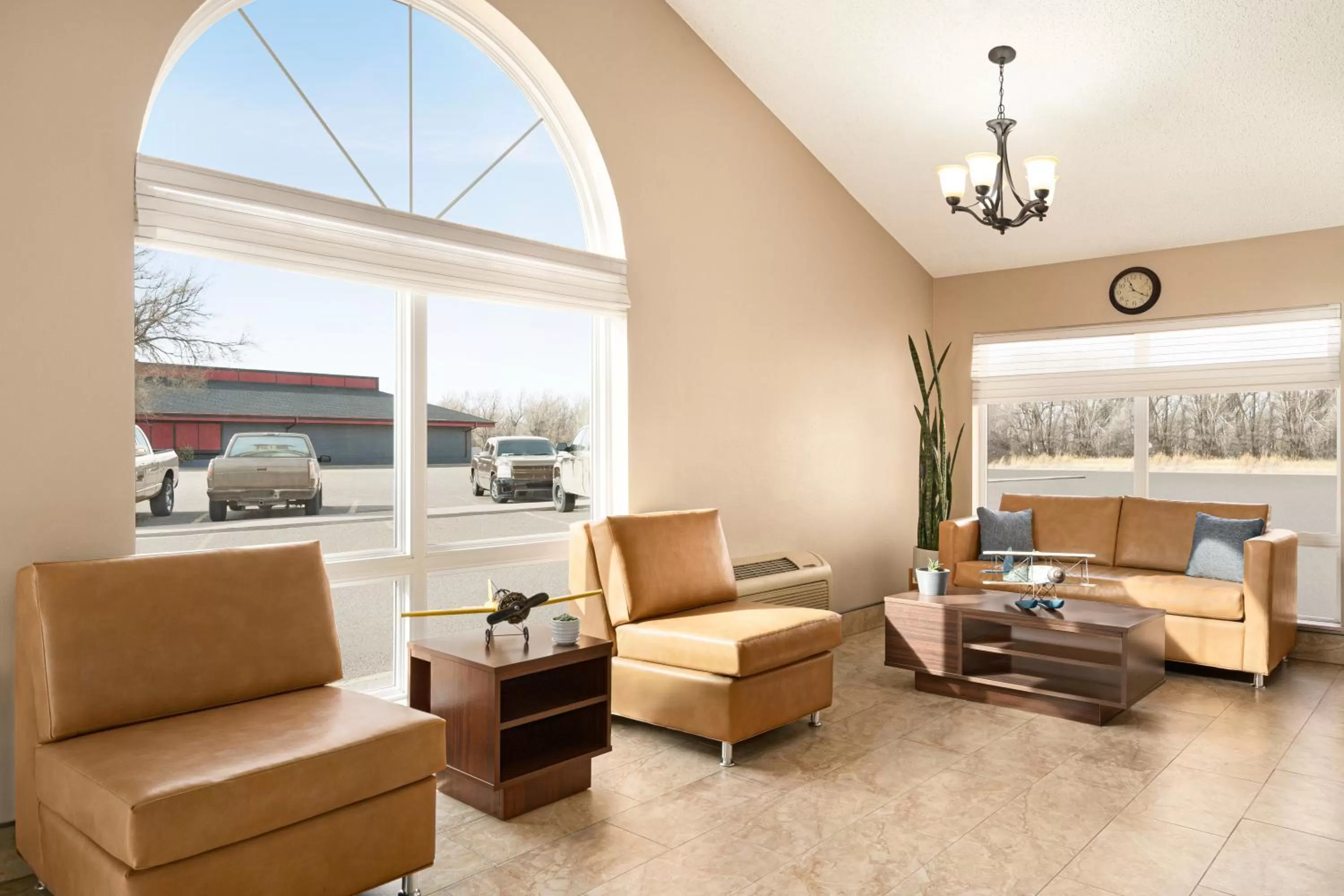 Living room in Super 8 by Wyndham Liberal KS