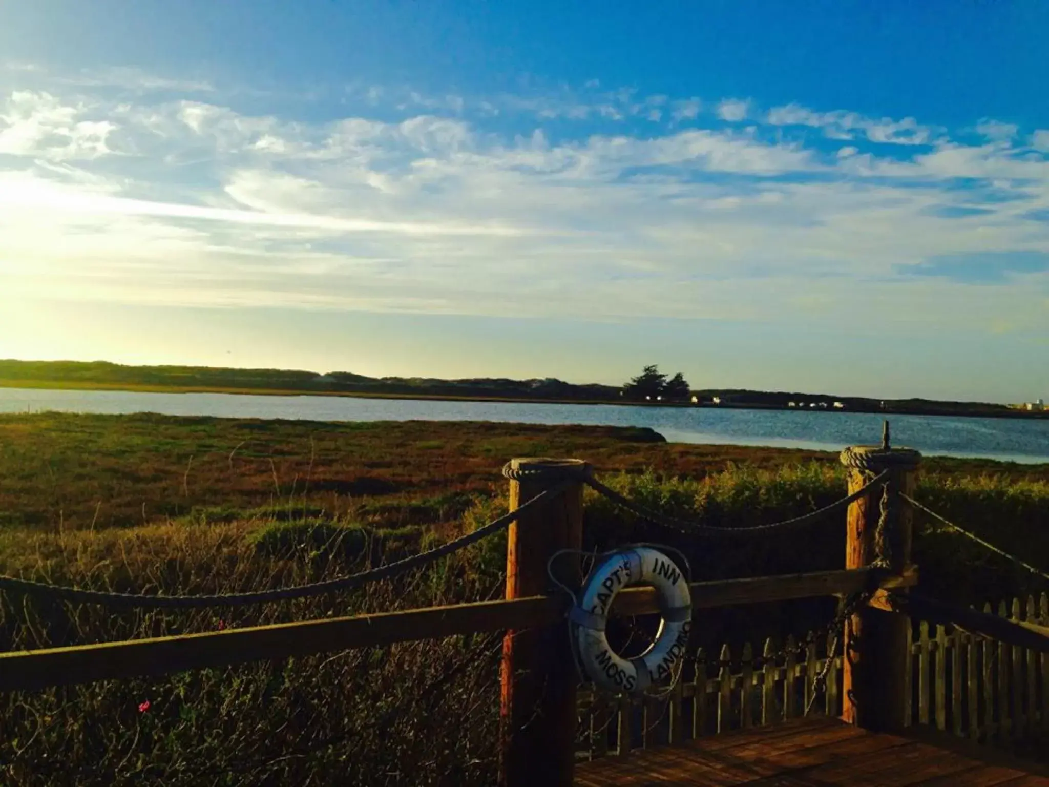 Garden in Captain's Inn at Moss Landing