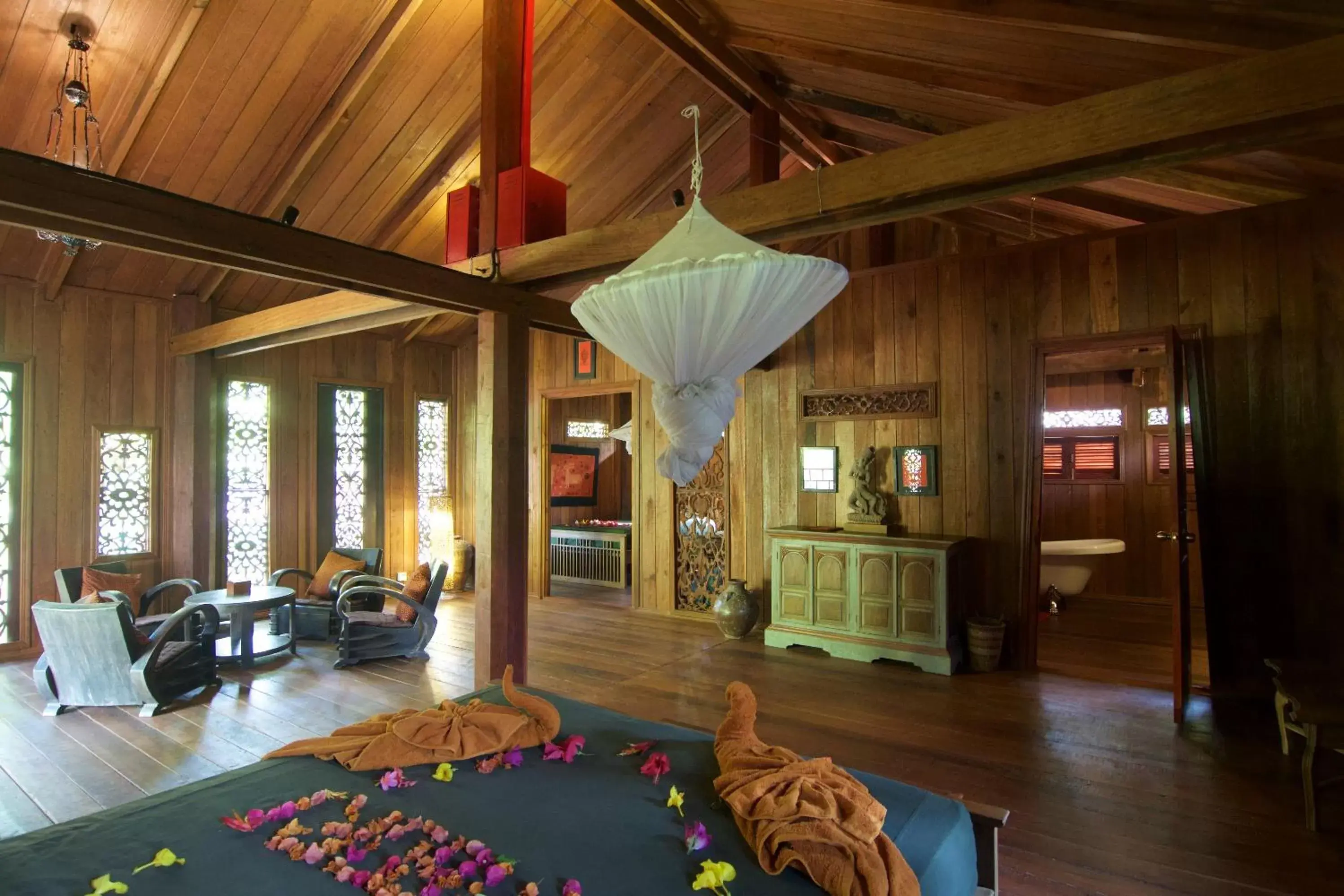 Bedroom in Soriyabori Villas Resort