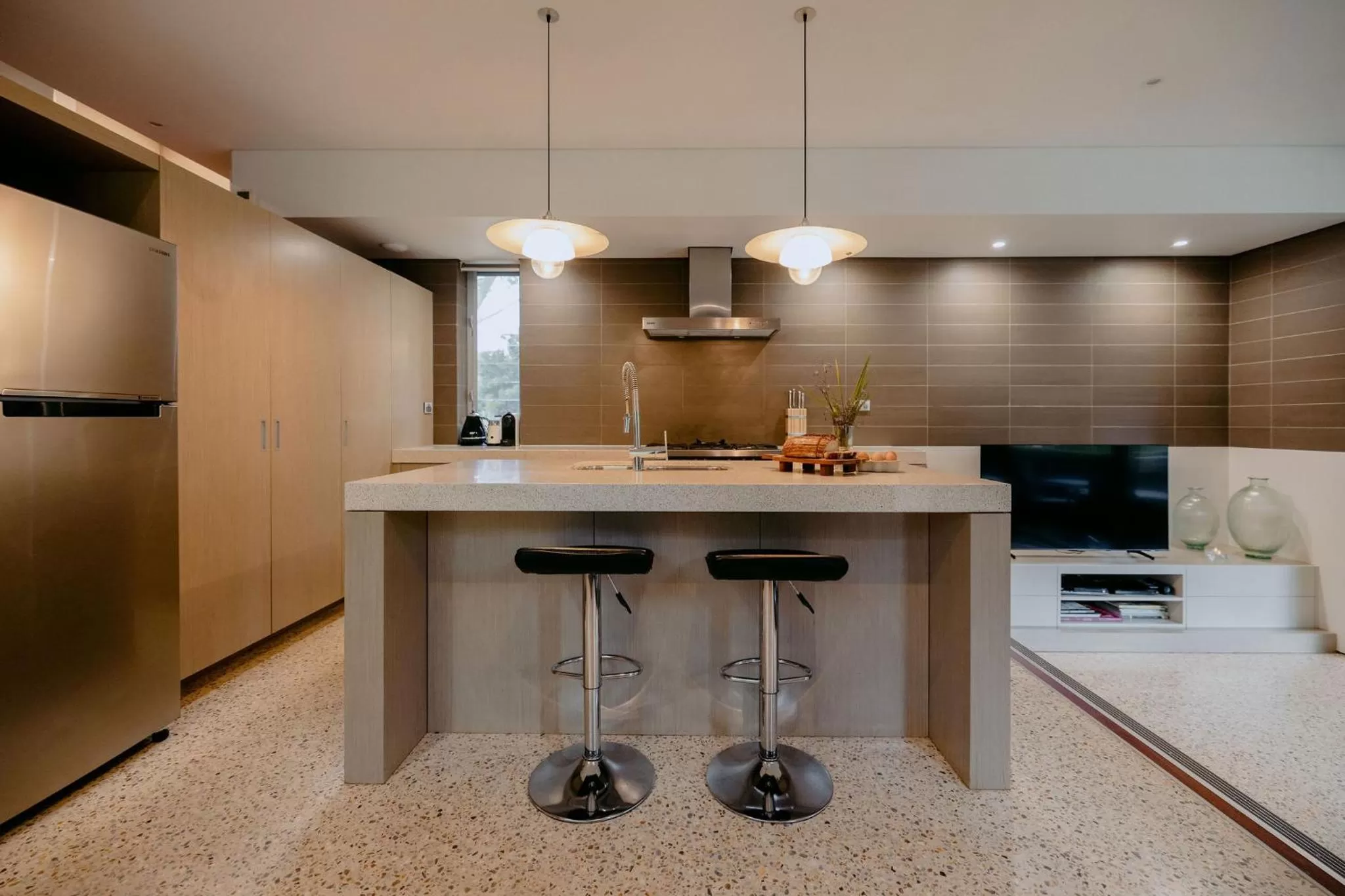 Kitchen or kitchenette in Losari Retreat