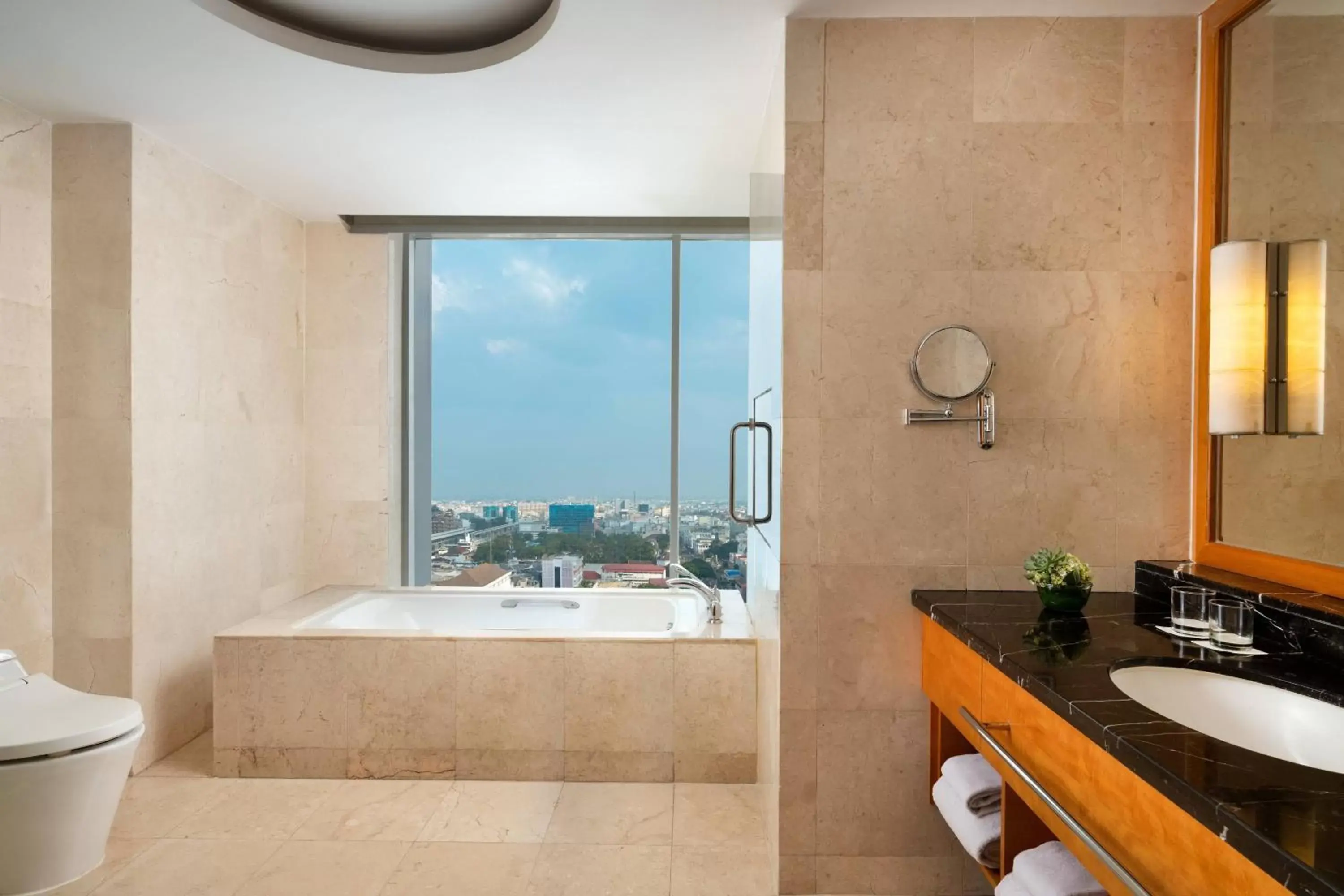 Bathroom in JW Marriott Hotel Medan