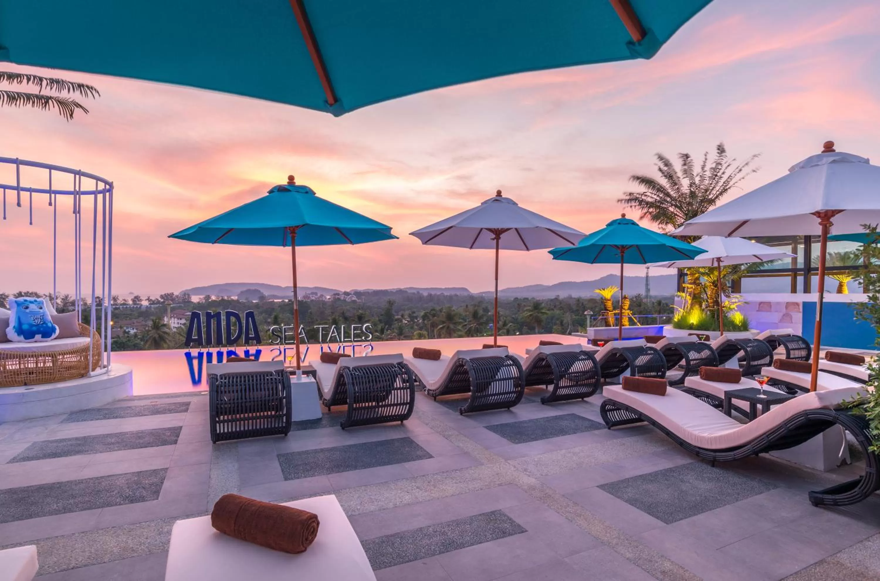 Patio in Anda Sea Tales Resort-SHA Plus