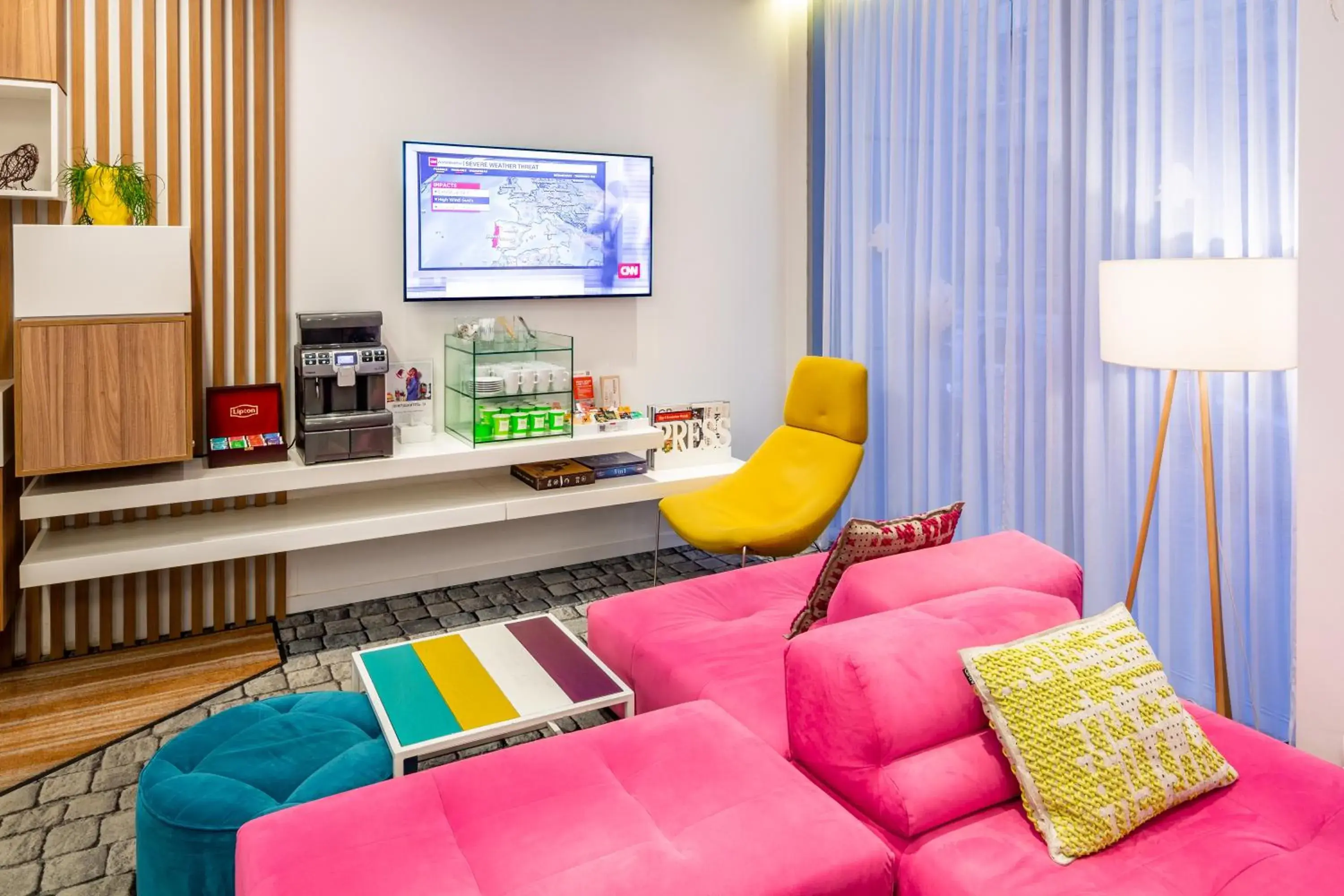 Lobby or reception in Ibis Styles Lviv Center