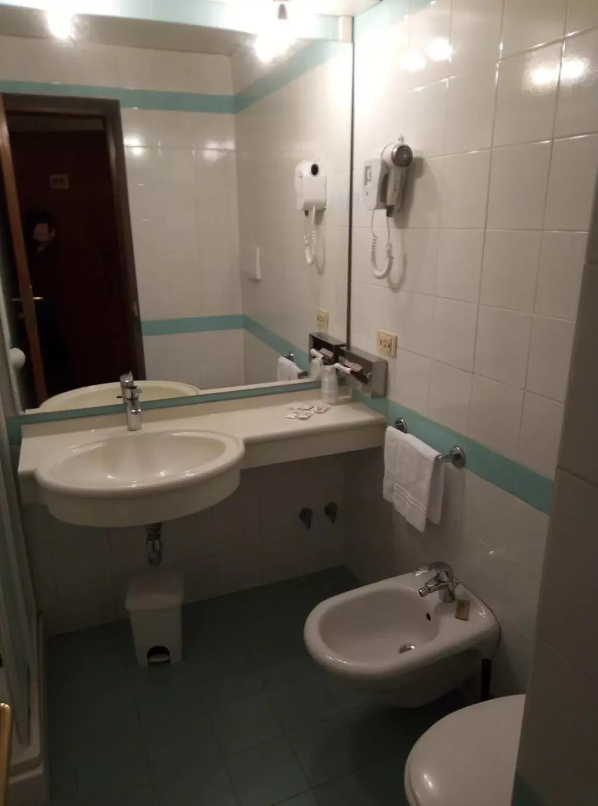 Bathroom in Hotel Arcadia