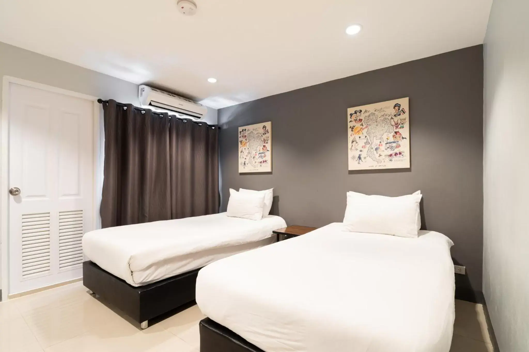 Bed in North Inn Town Chiangmai