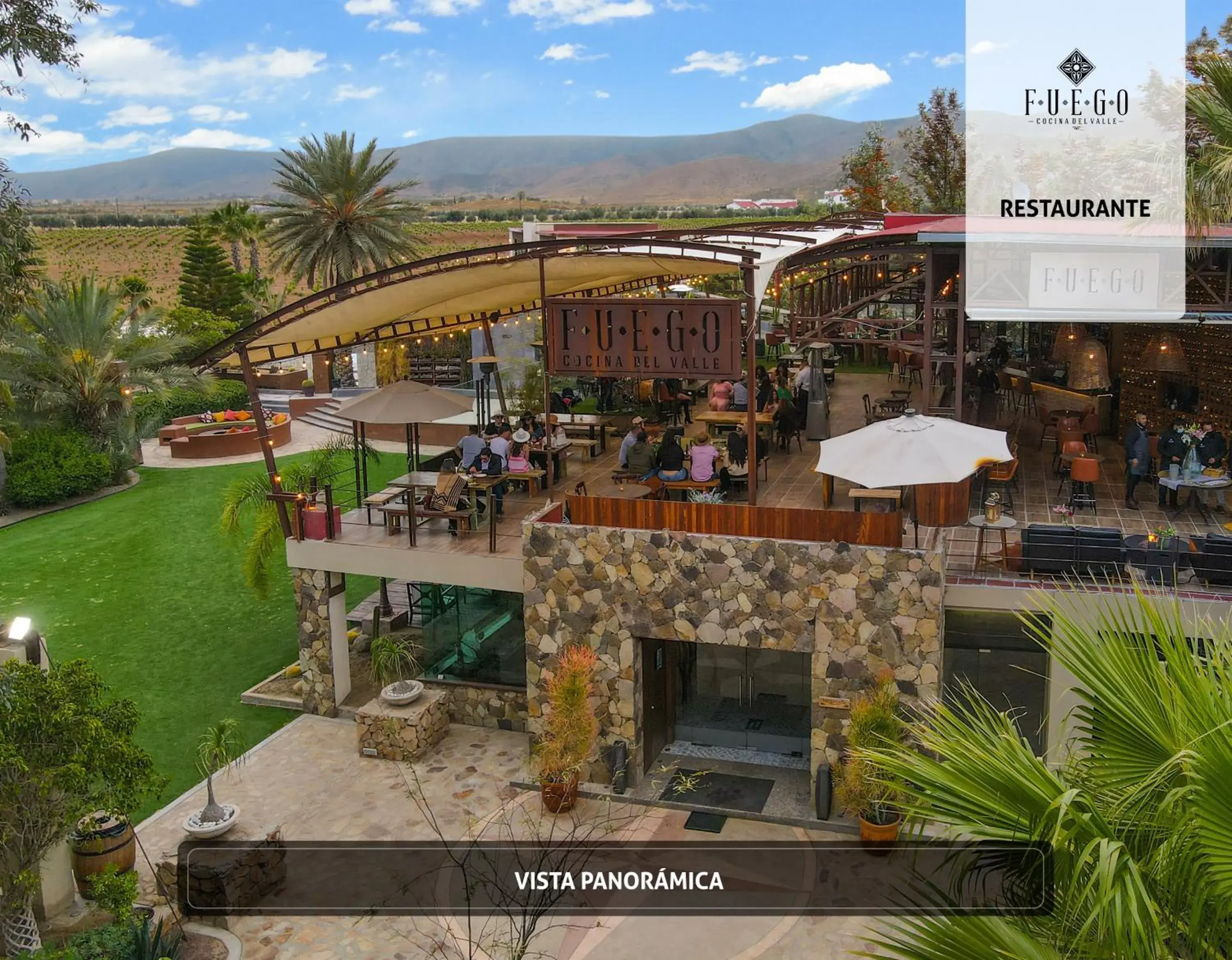 Restaurant/places to eat in Hotel Boutique Valle de Guadalupe