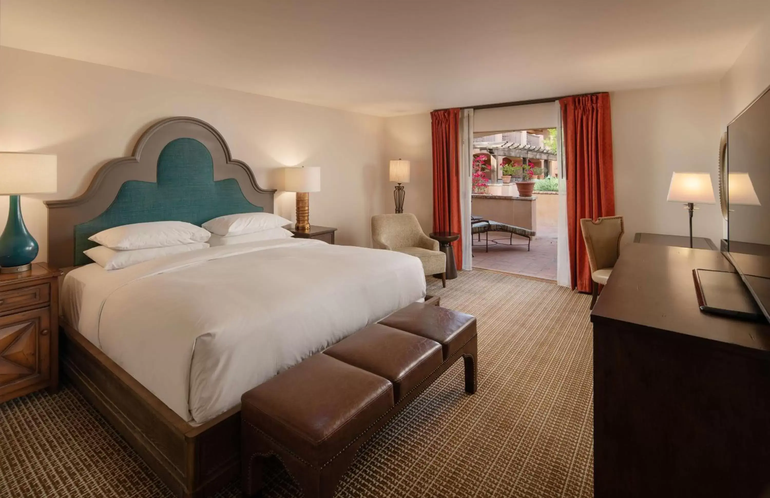 Bedroom, Bed in Royal Palms Resort and Spa, part of Hyatt