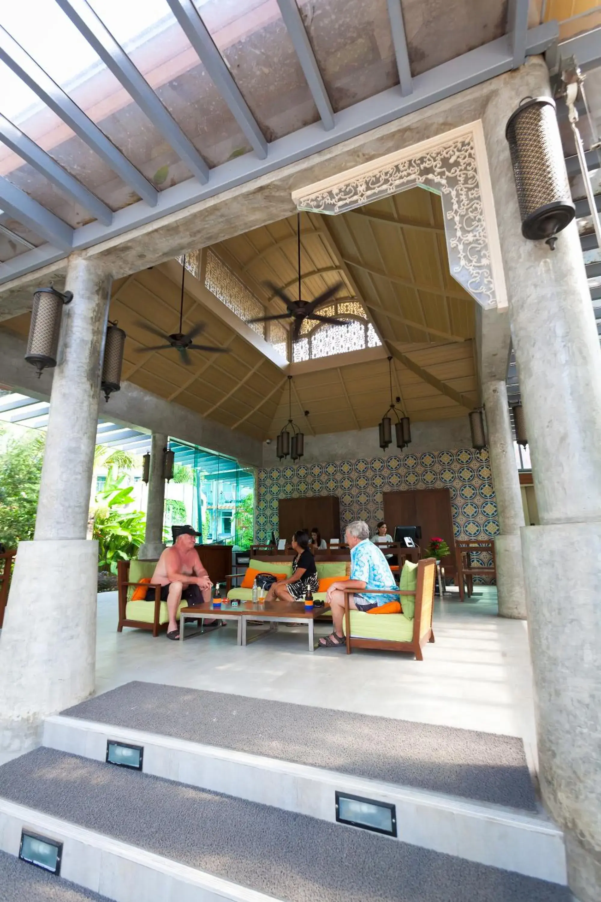 Lobby or reception in Ramaburin Resort Patong - SHA Extra Plus Lobby or reception in Ramaburin Resort Patong - SHA Extra Plus