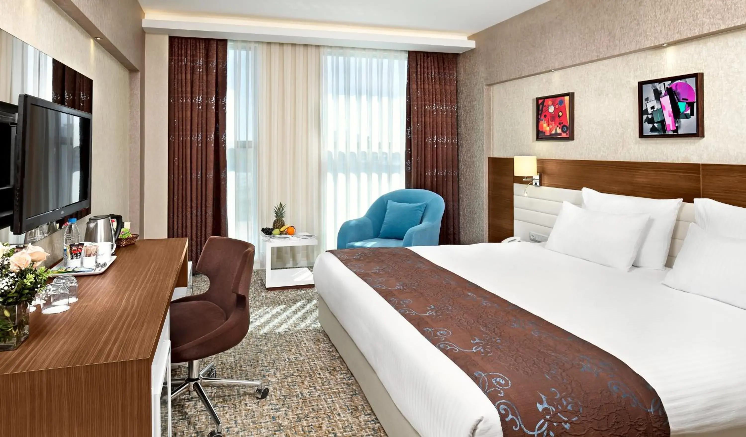 Standard Double or Twin Room in The Merlot Hotel Eskisehir Standard Double or Twin Room in The Merlot Hotel Eskisehir