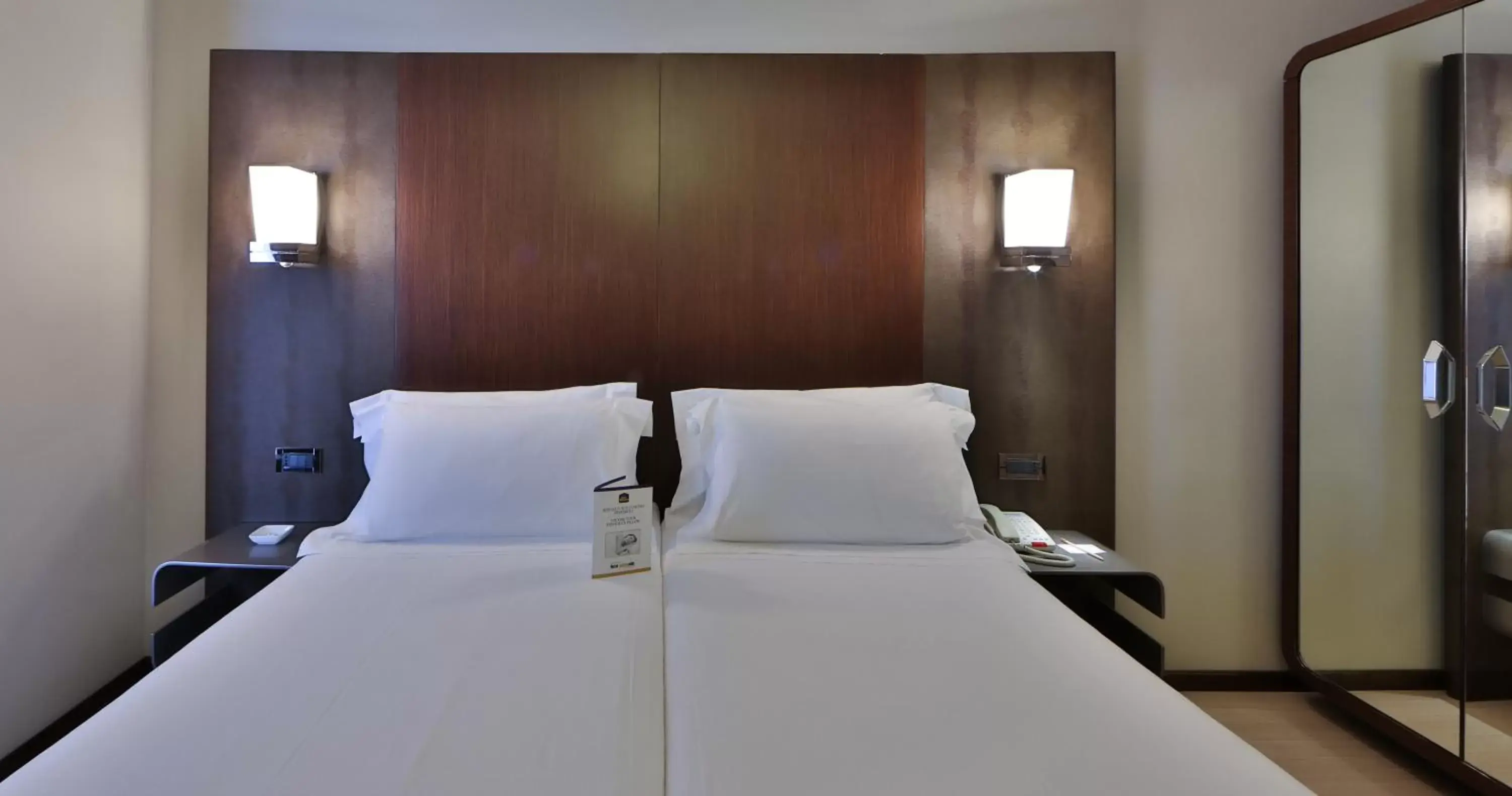 Bedroom, Bed in Best Western Hotel Goldenmile Milan