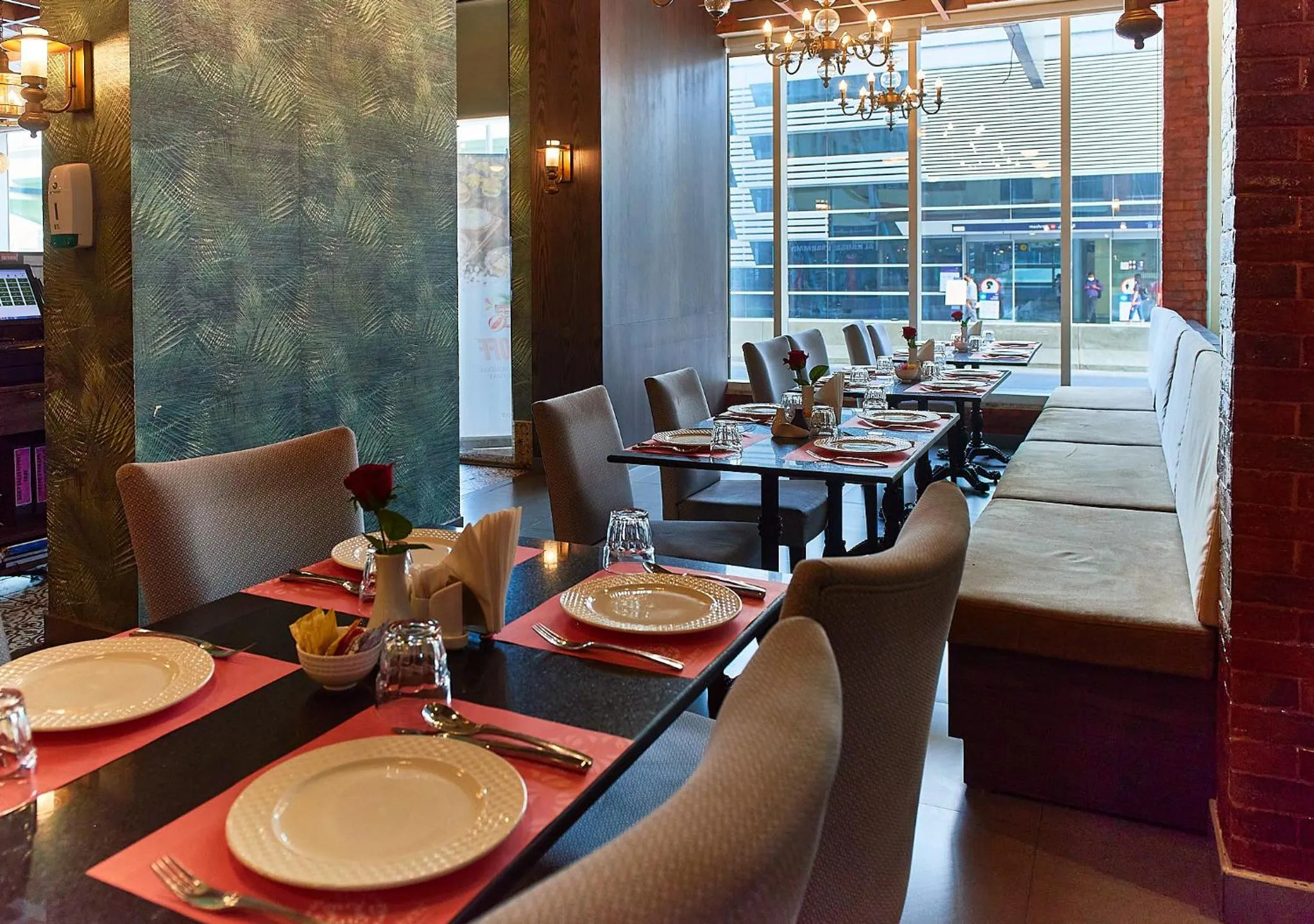 Restaurant/places to eat in Rose Park Hotel - Al Barsha, Opposite Metro Station