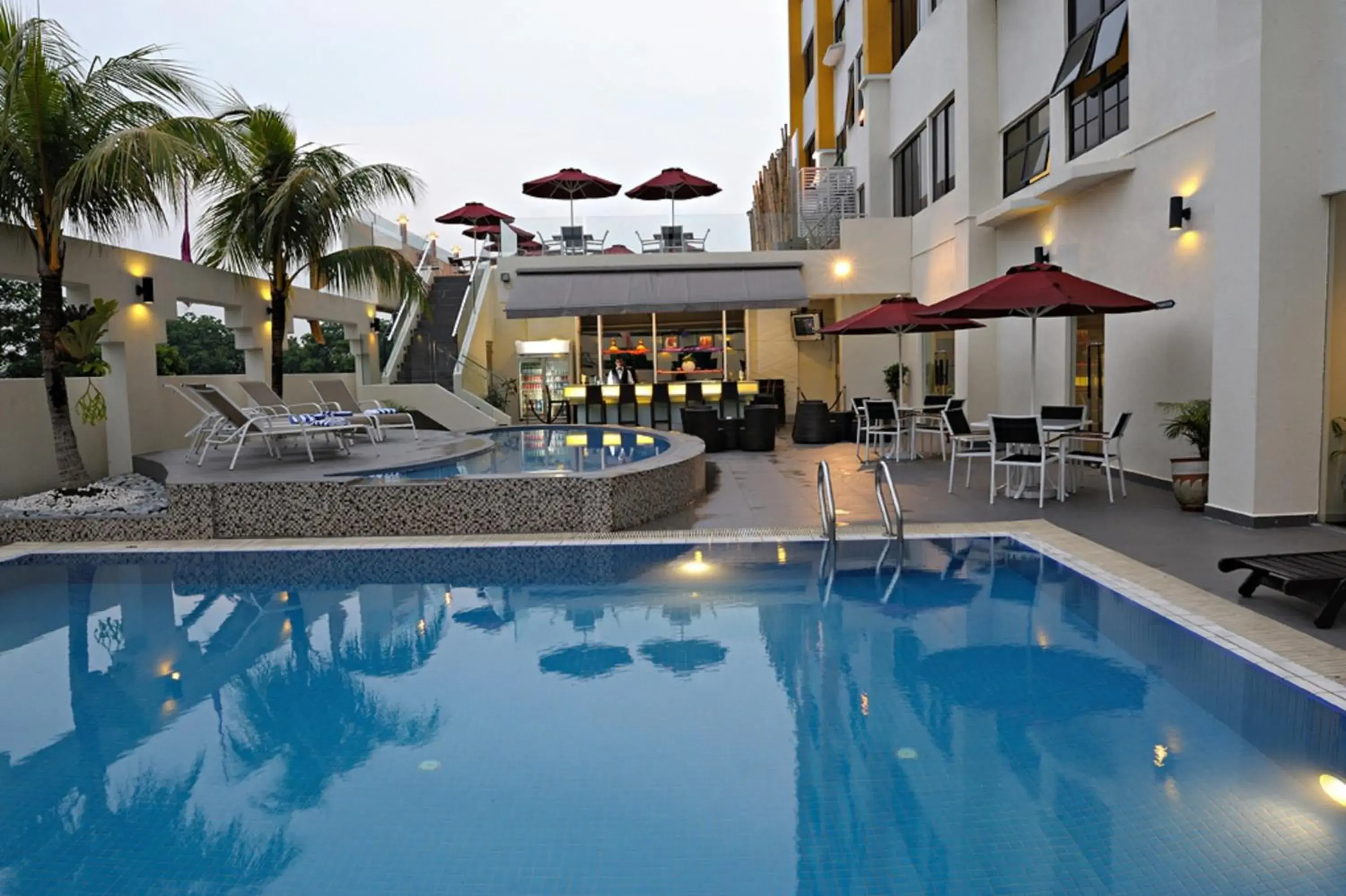 Swimming Pool in Hotel Sentral Johor Bahru @ Woodland Causeway