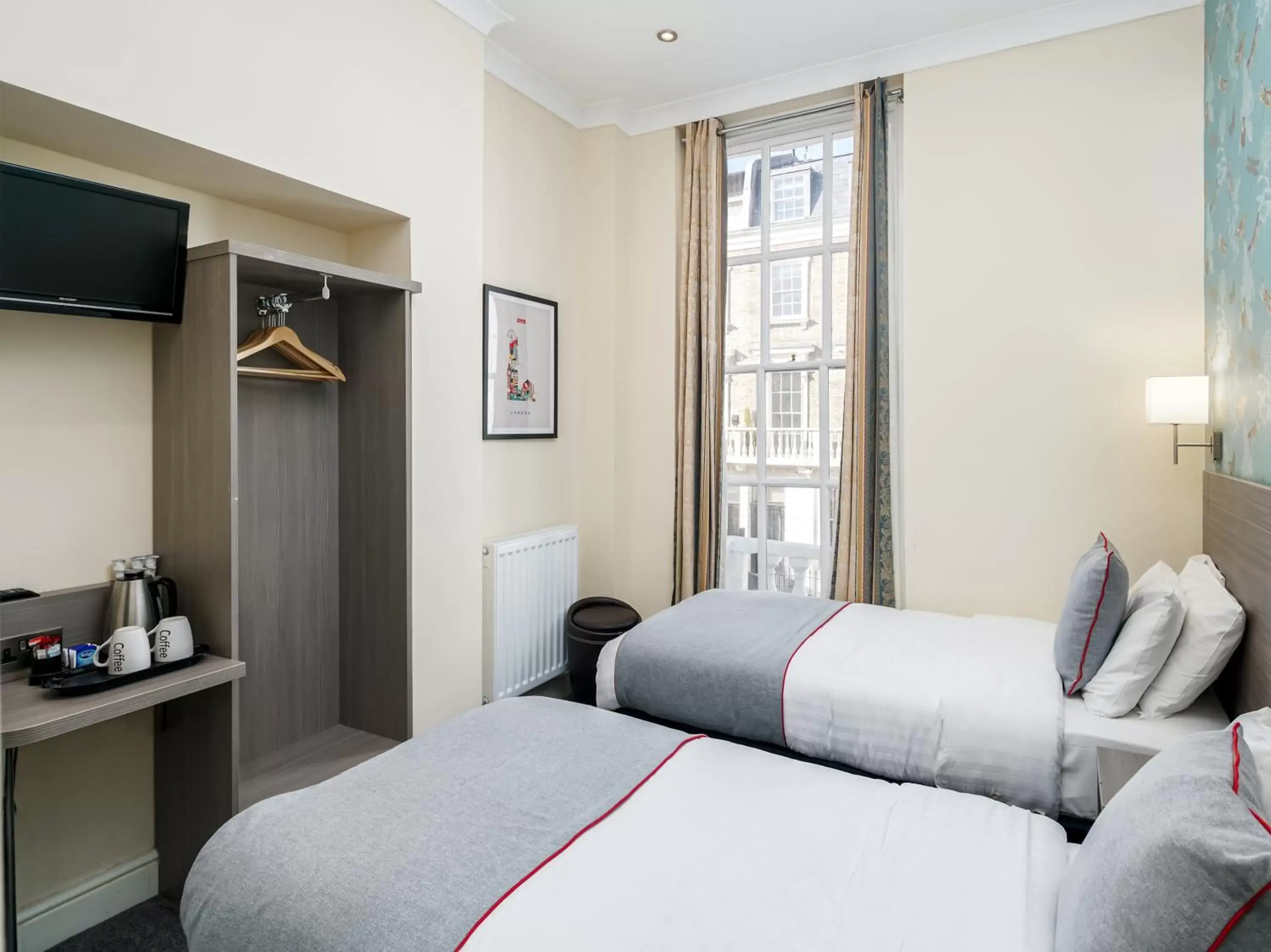 Bedroom, Bed in OYO Bakers Hotel London Victoria