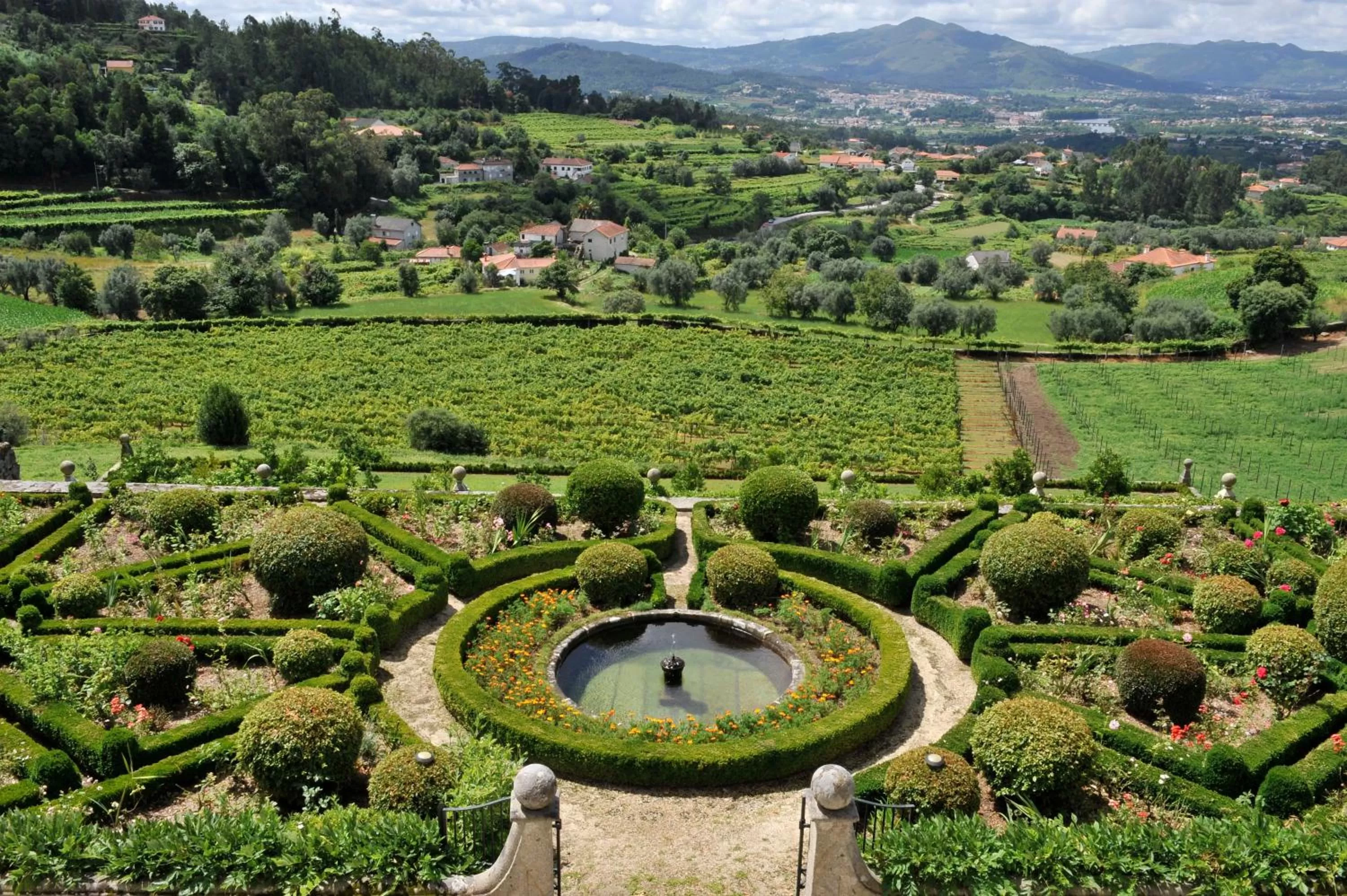 Garden in Paço de Calheiros - Turismo de Habitação