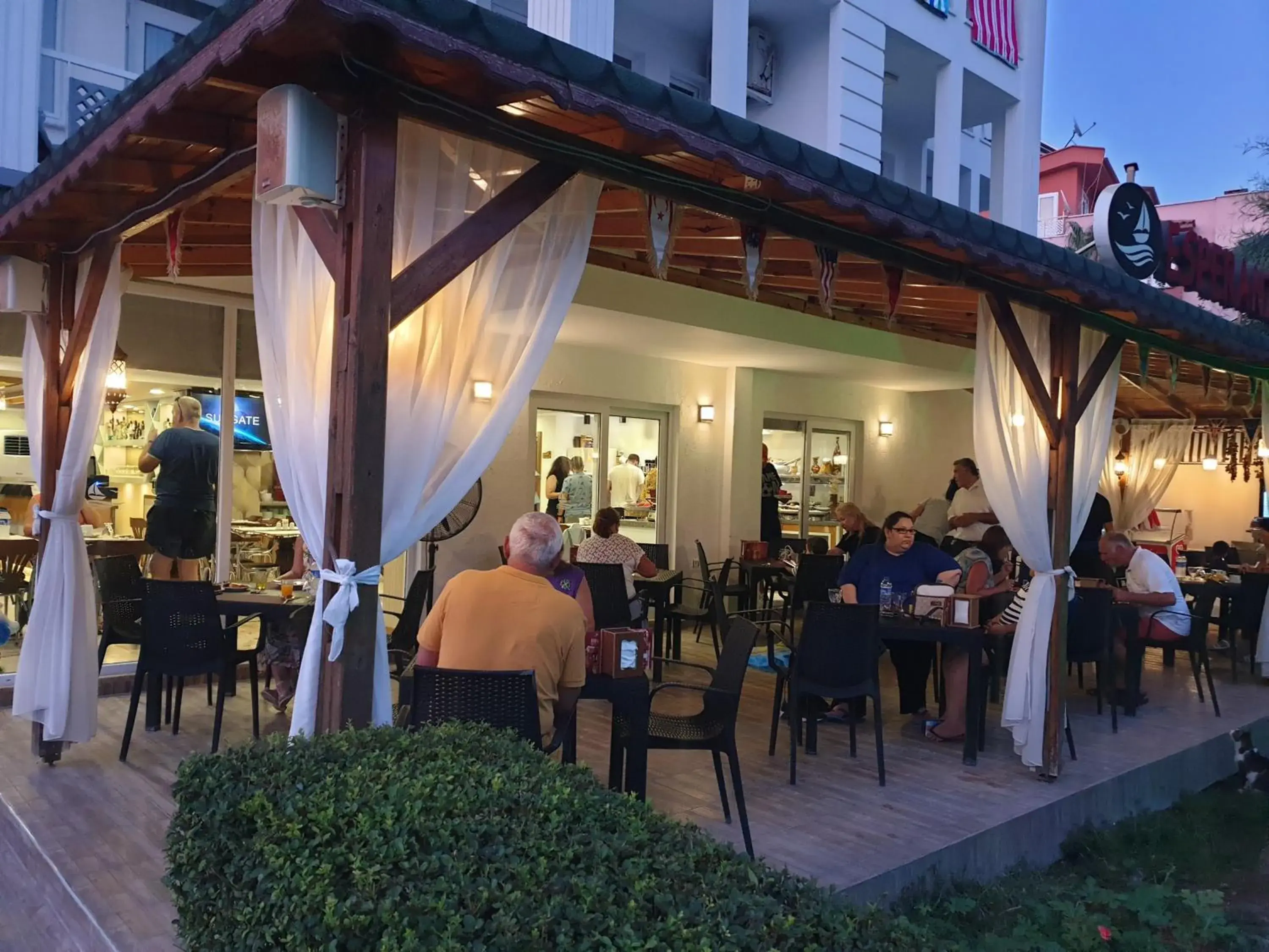 Patio, Restaurant/Places to Eat in Esperanza Boutique Hotel