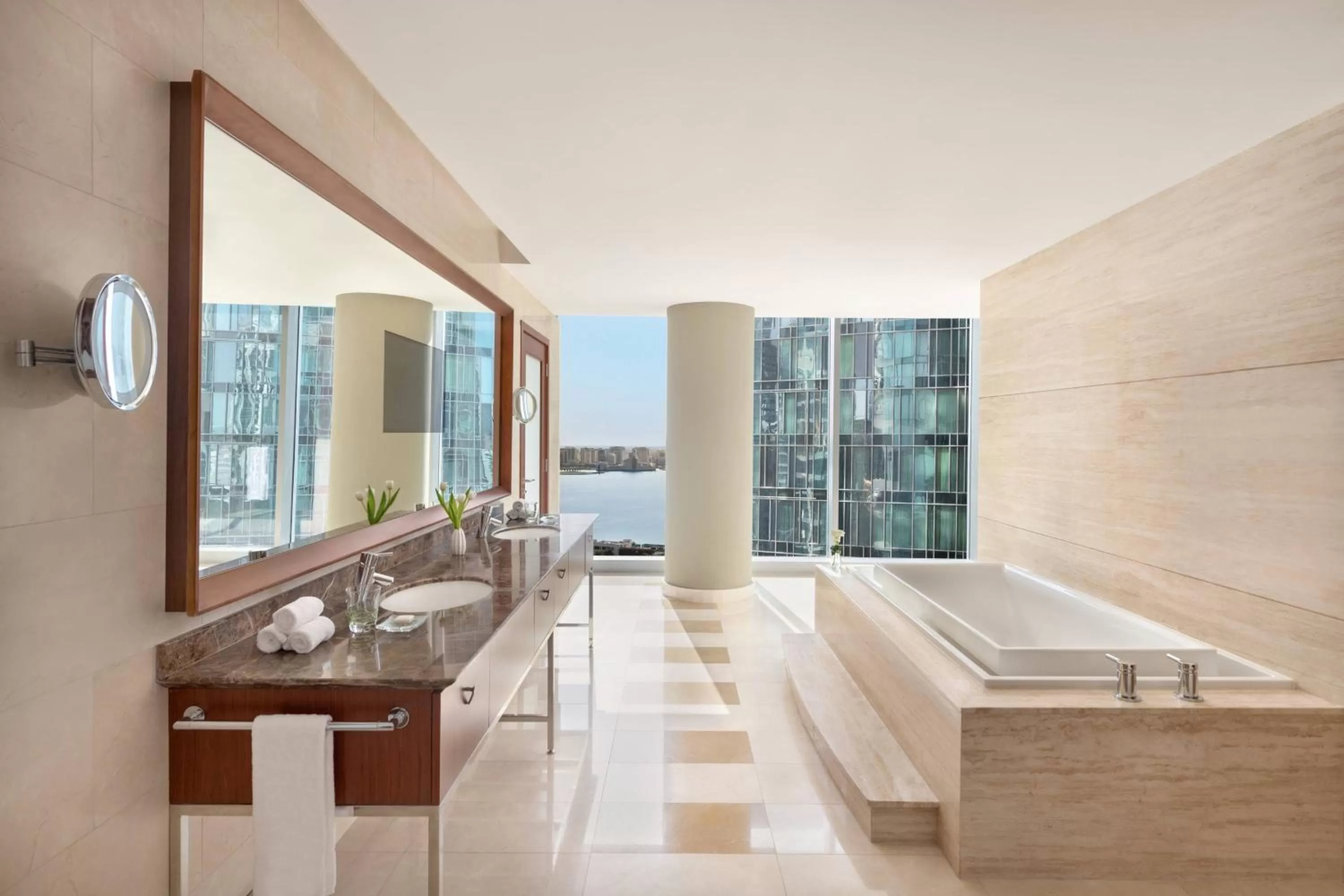 Bathroom in JW Marriott Marquis City Center Doha