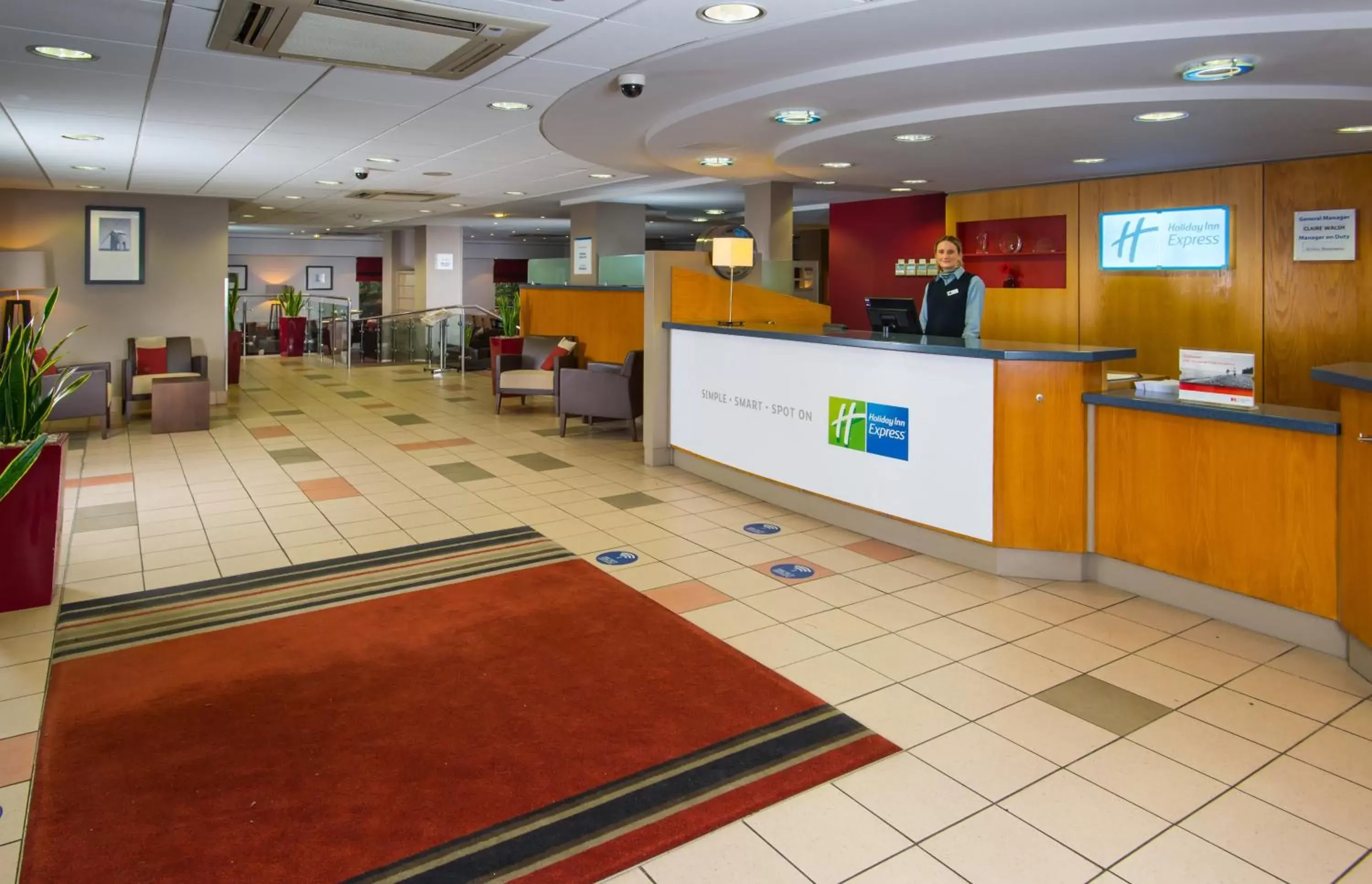 Lobby or reception, Lobby/Reception in Holiday Inn Express Droitwich Spa, an IHG Hotel