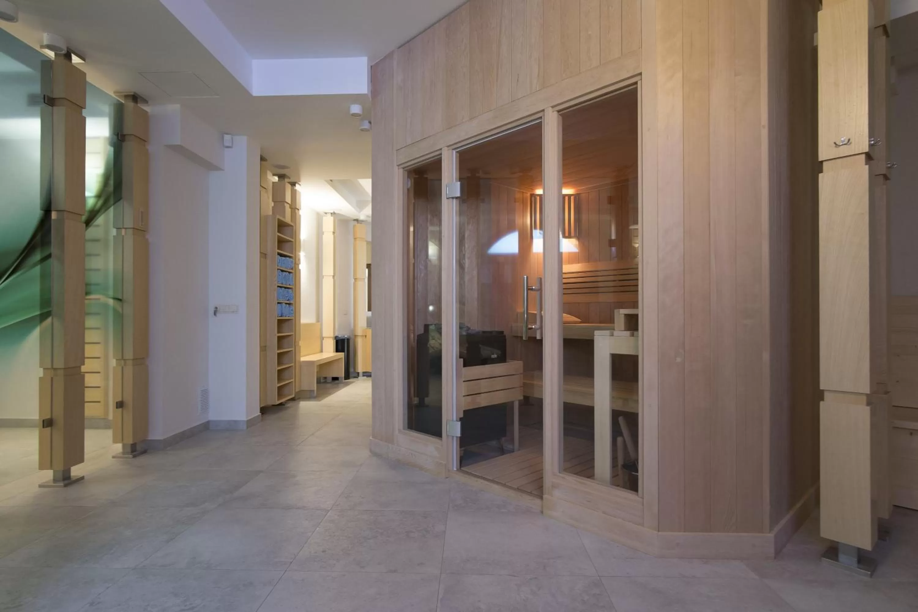 Sauna in Villa Belweder