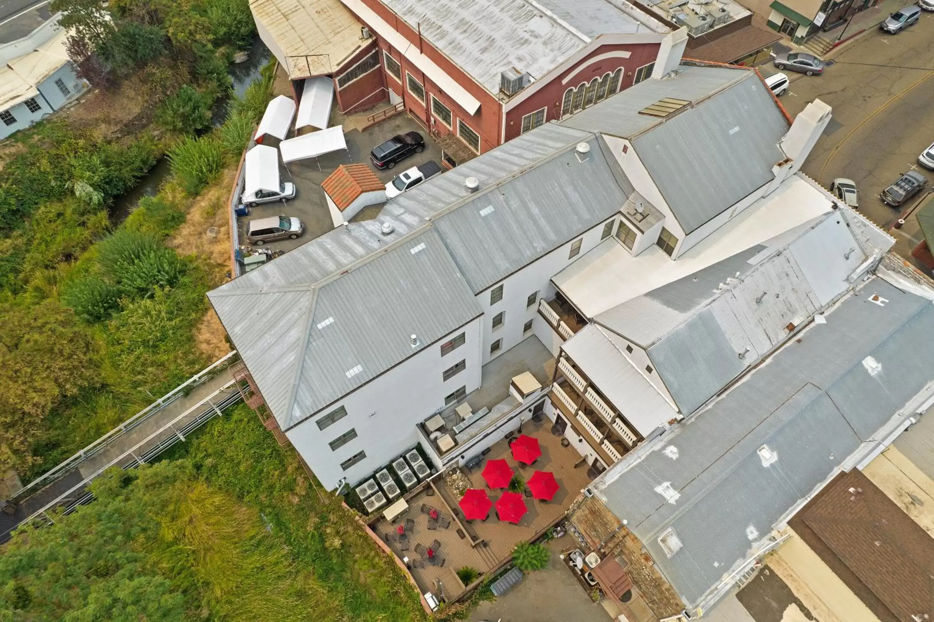 Bird's-eye View in National Hotel Jackson