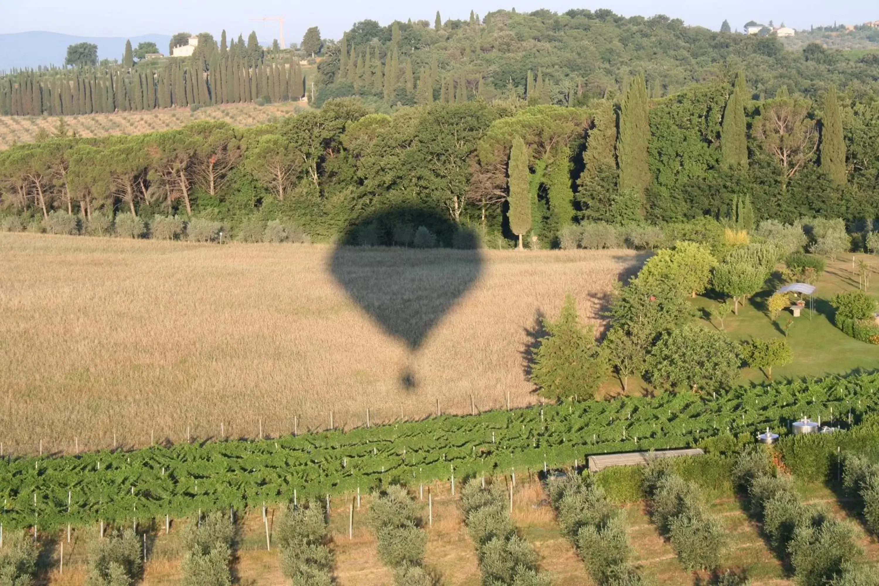 Bird's eye view in Le Terrazze Del Chianti