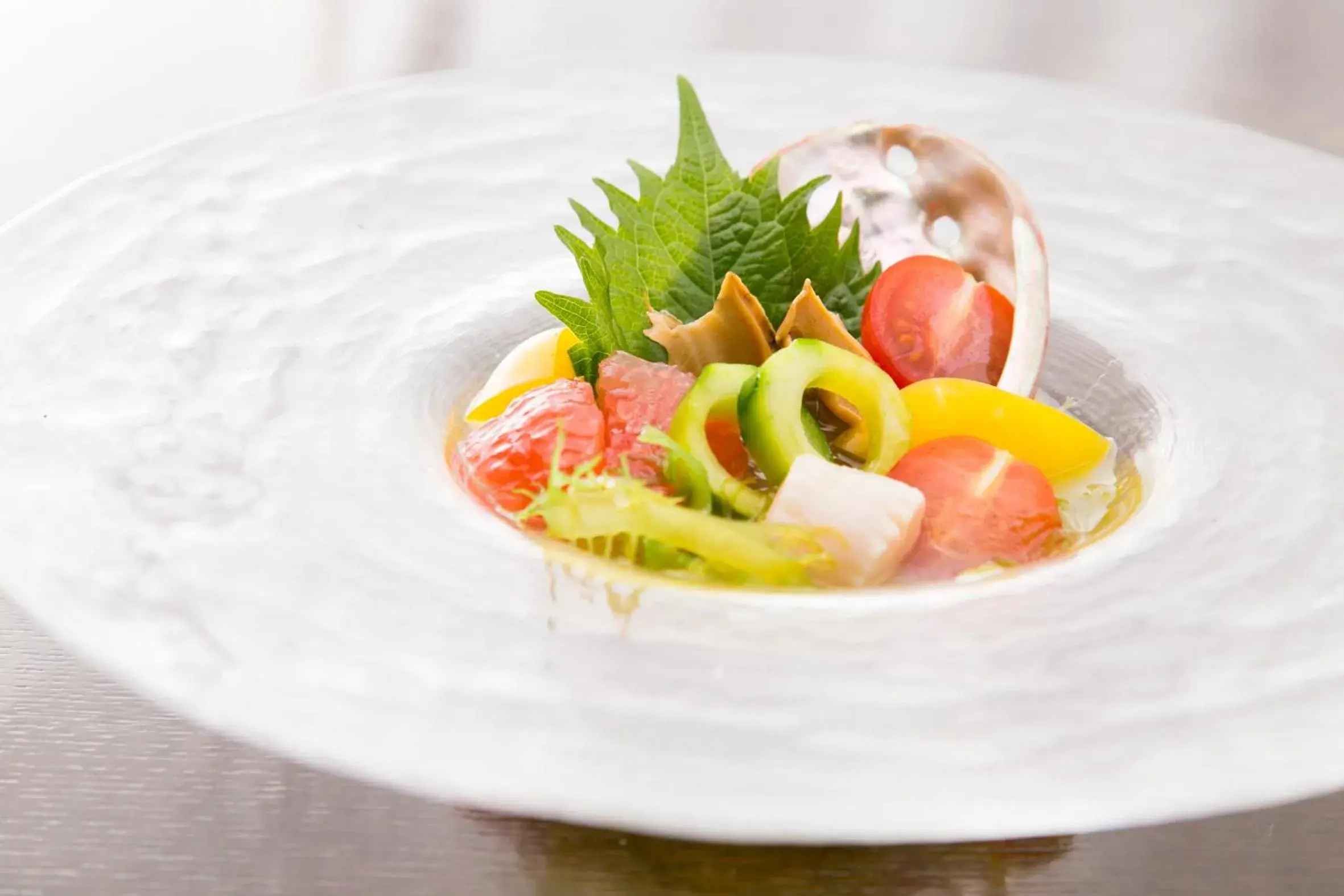 Food close-up in Ryokan Yoshidaya Food close-up in Ryokan Yoshidaya