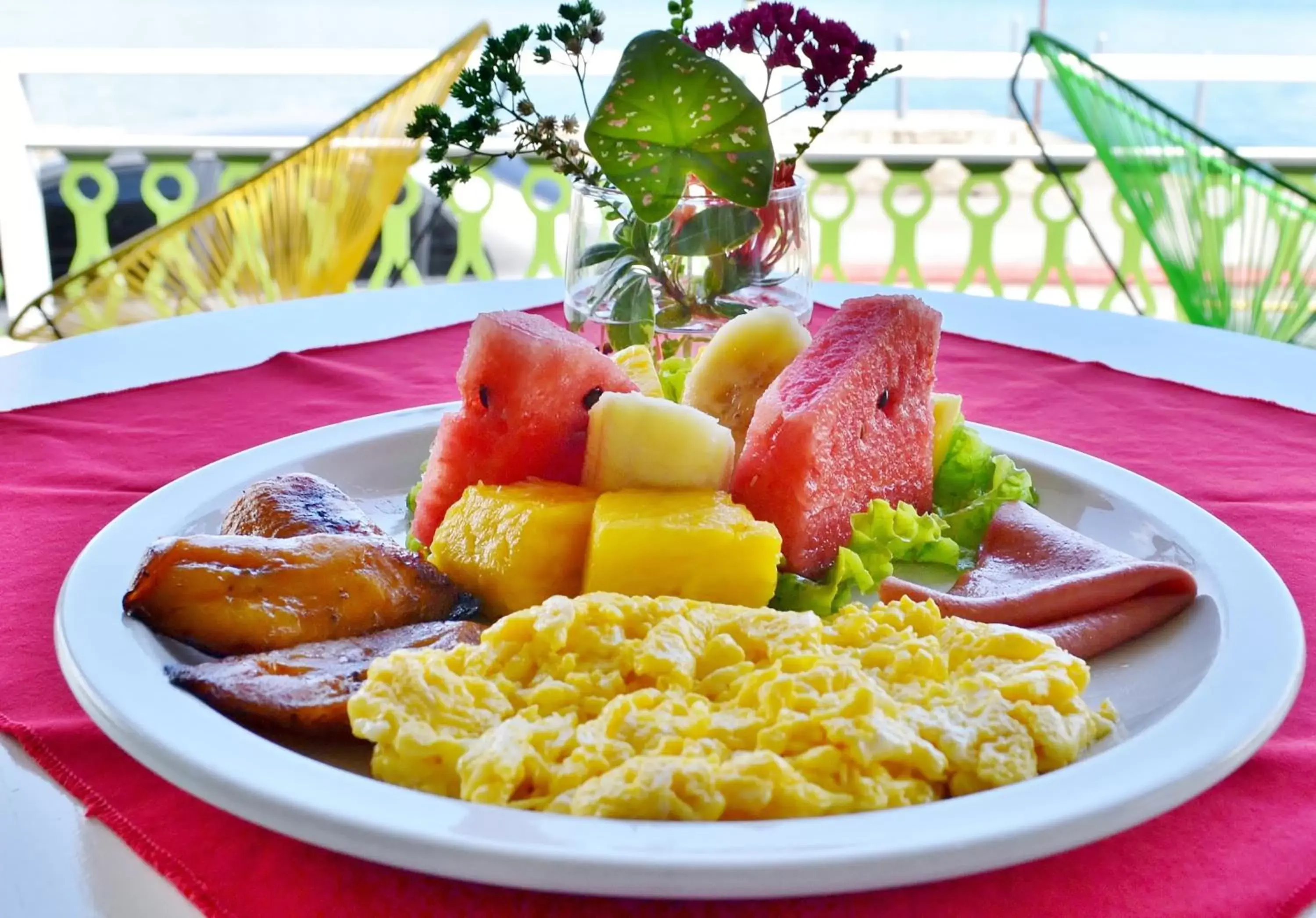Breakfast, Food in Hotel Casa Turquesa