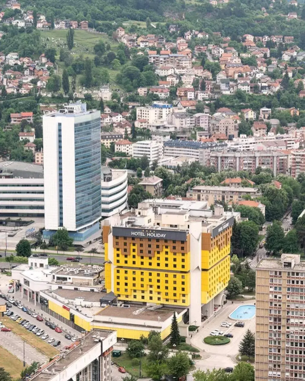 View (from property/room), Bird's-eye View in Hotel Holiday