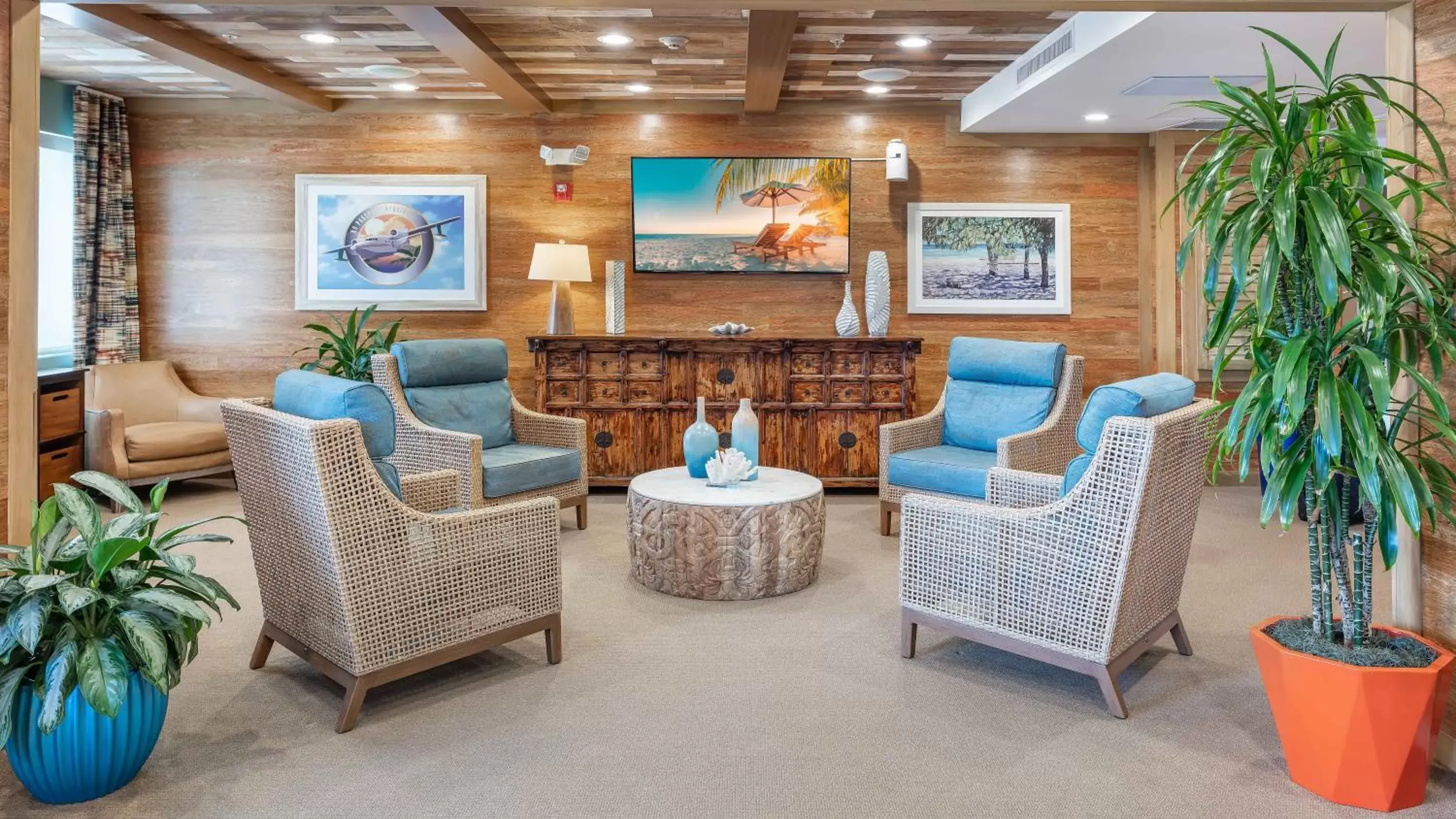 Seating area, Lobby/Reception in Margaritaville Island Inn