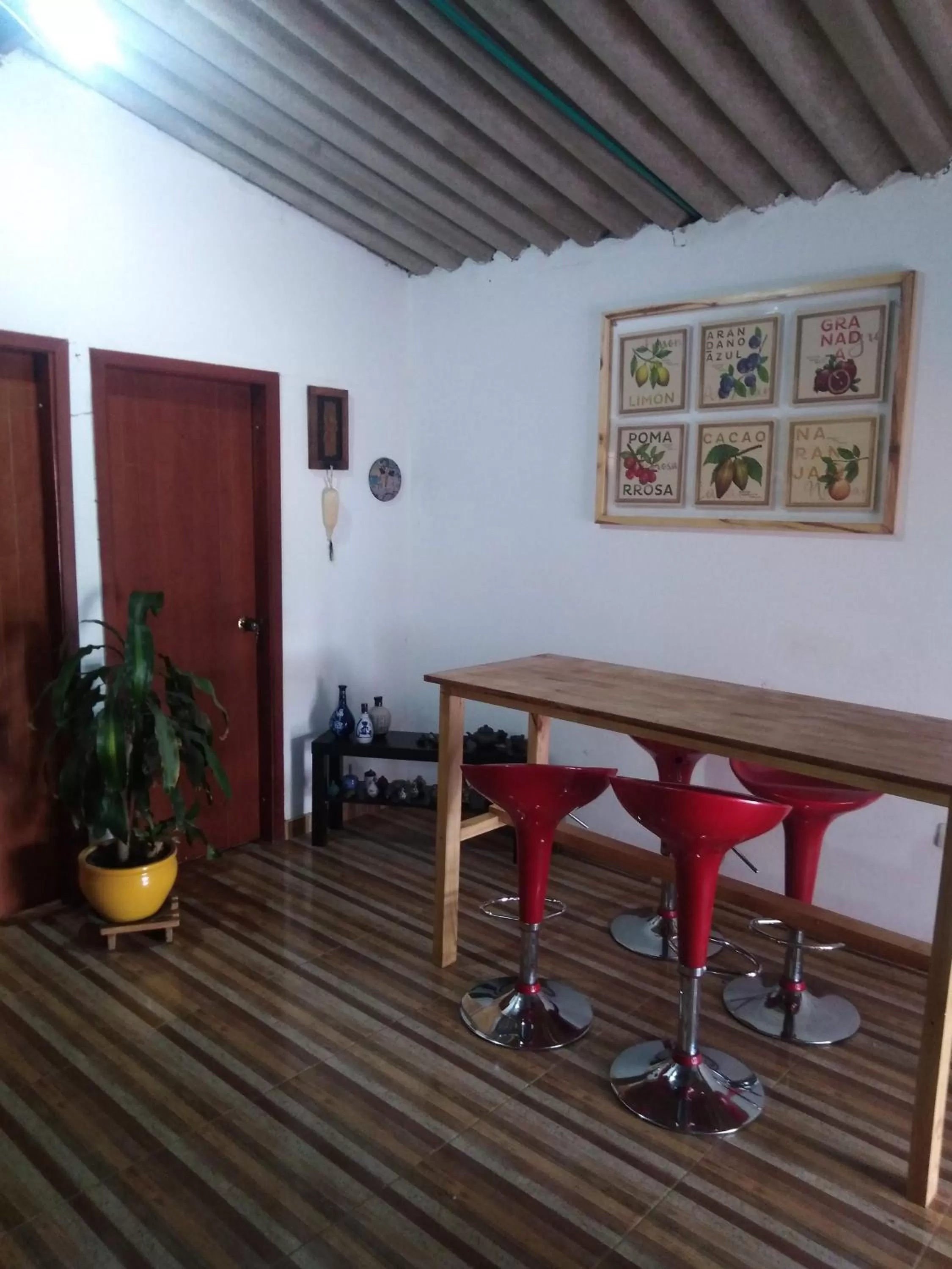 Dining area in Finca Umnisa - Choachi