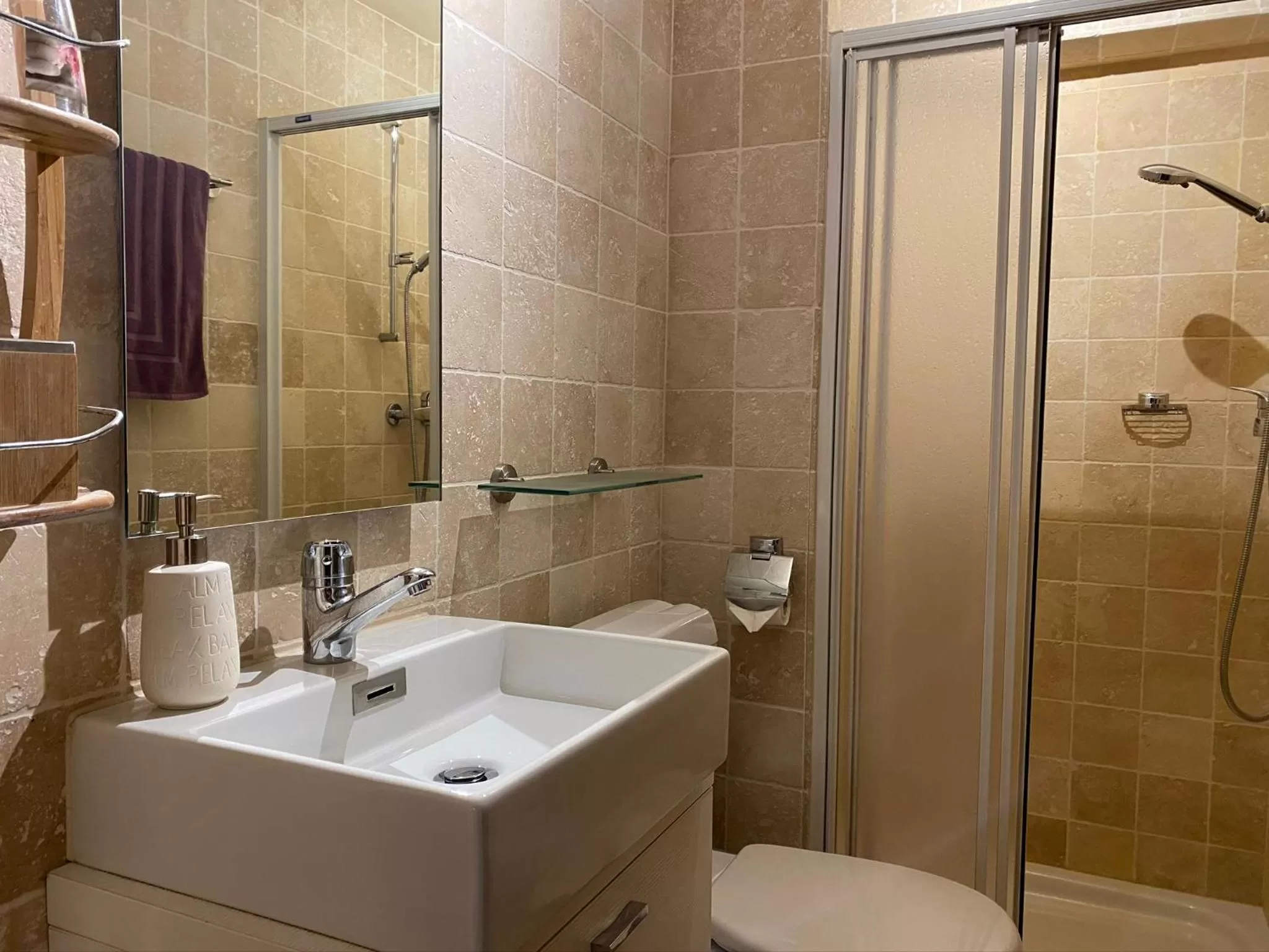 Bathroom in BnB la Sittelle