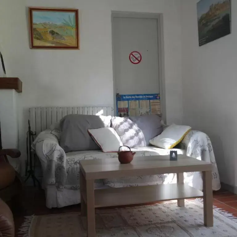 Seating Area in Mas Grimaud - Gîte- Studio et chambres d'hôtes familiales