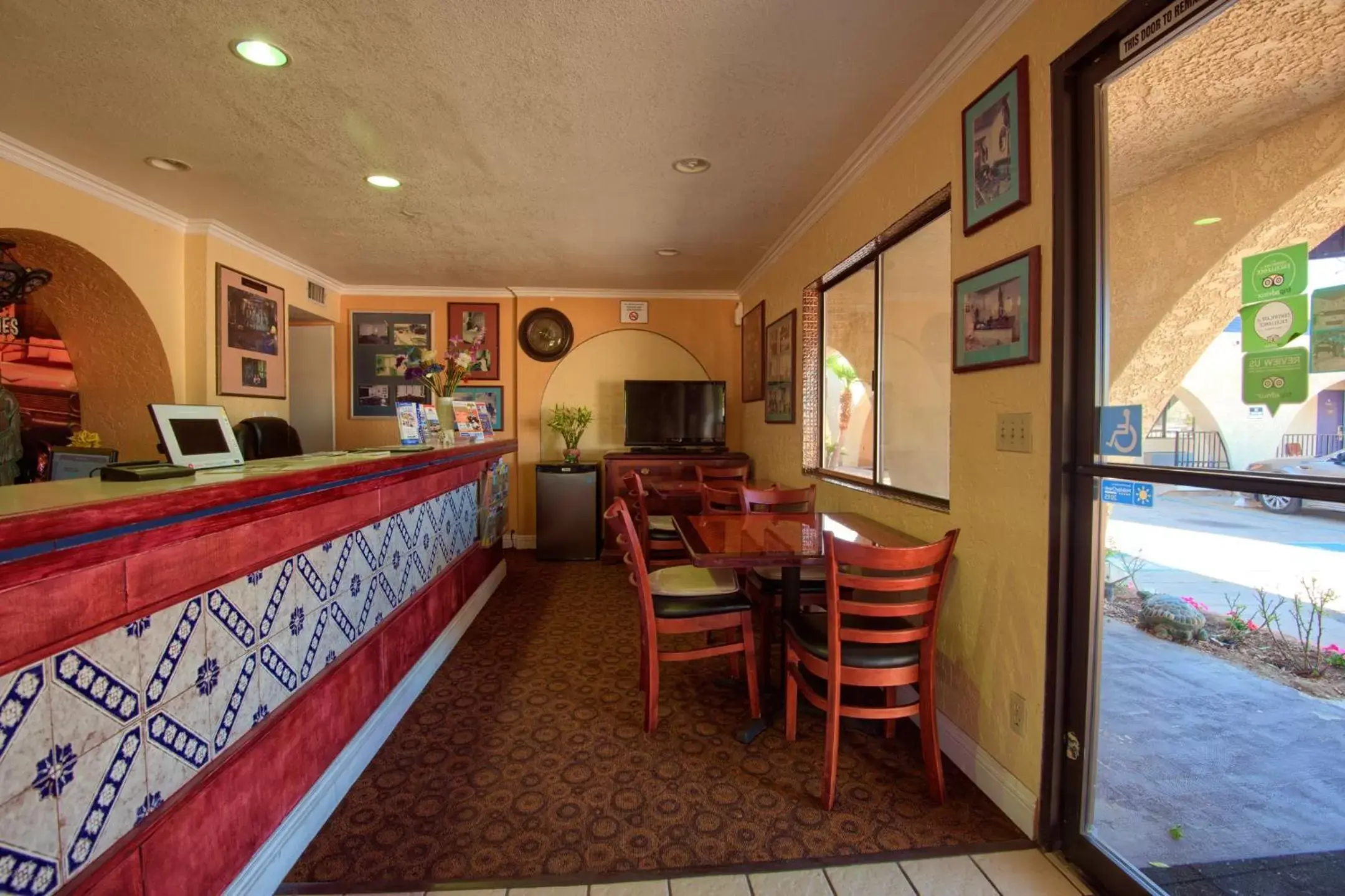 Lobby or reception in Americas Best Value Inn and Suites -Yucca Valley Lobby or reception in Americas Best Value Inn and Suites -Yucca Valley
