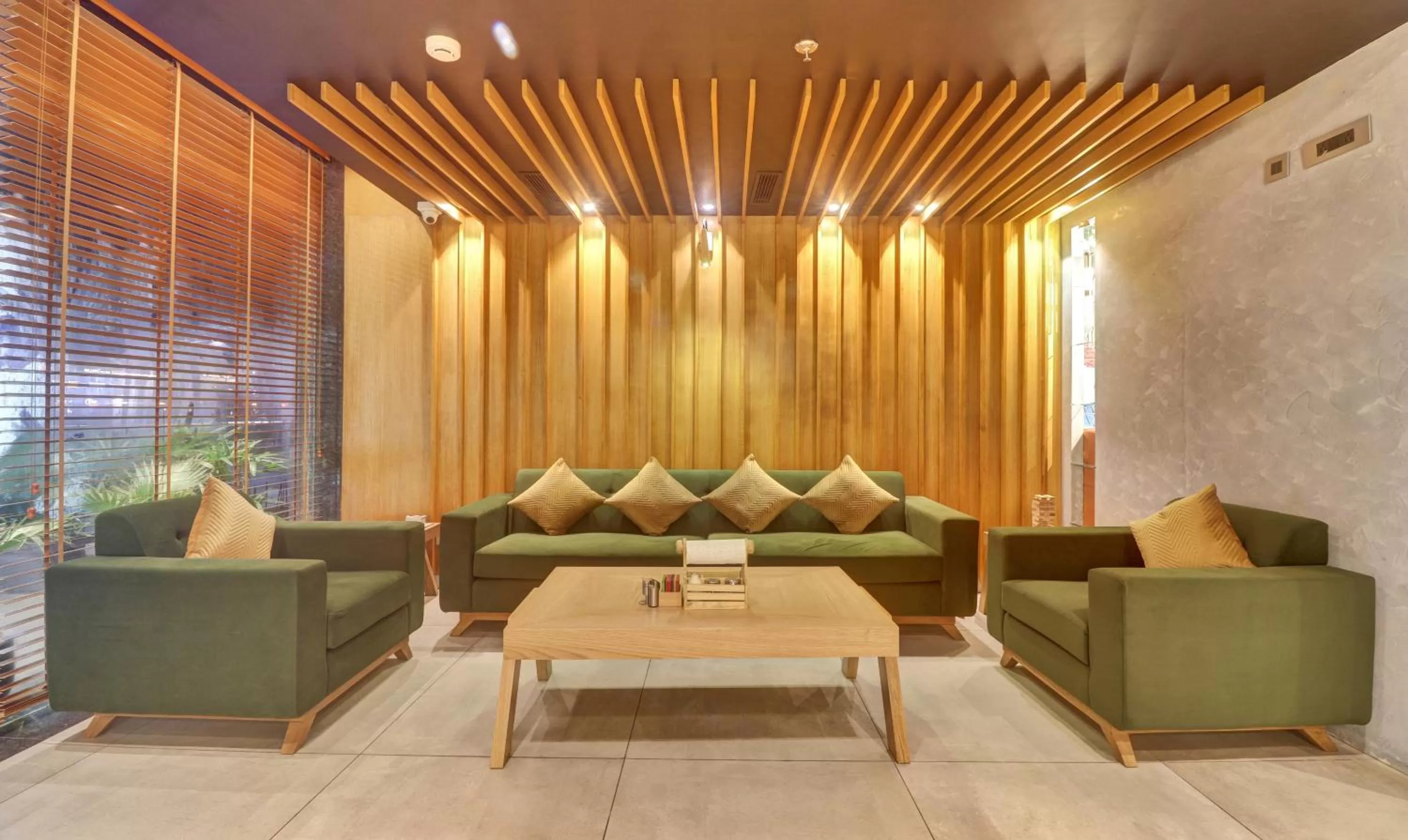 Seating Area in Treebo Tryst Tamarind