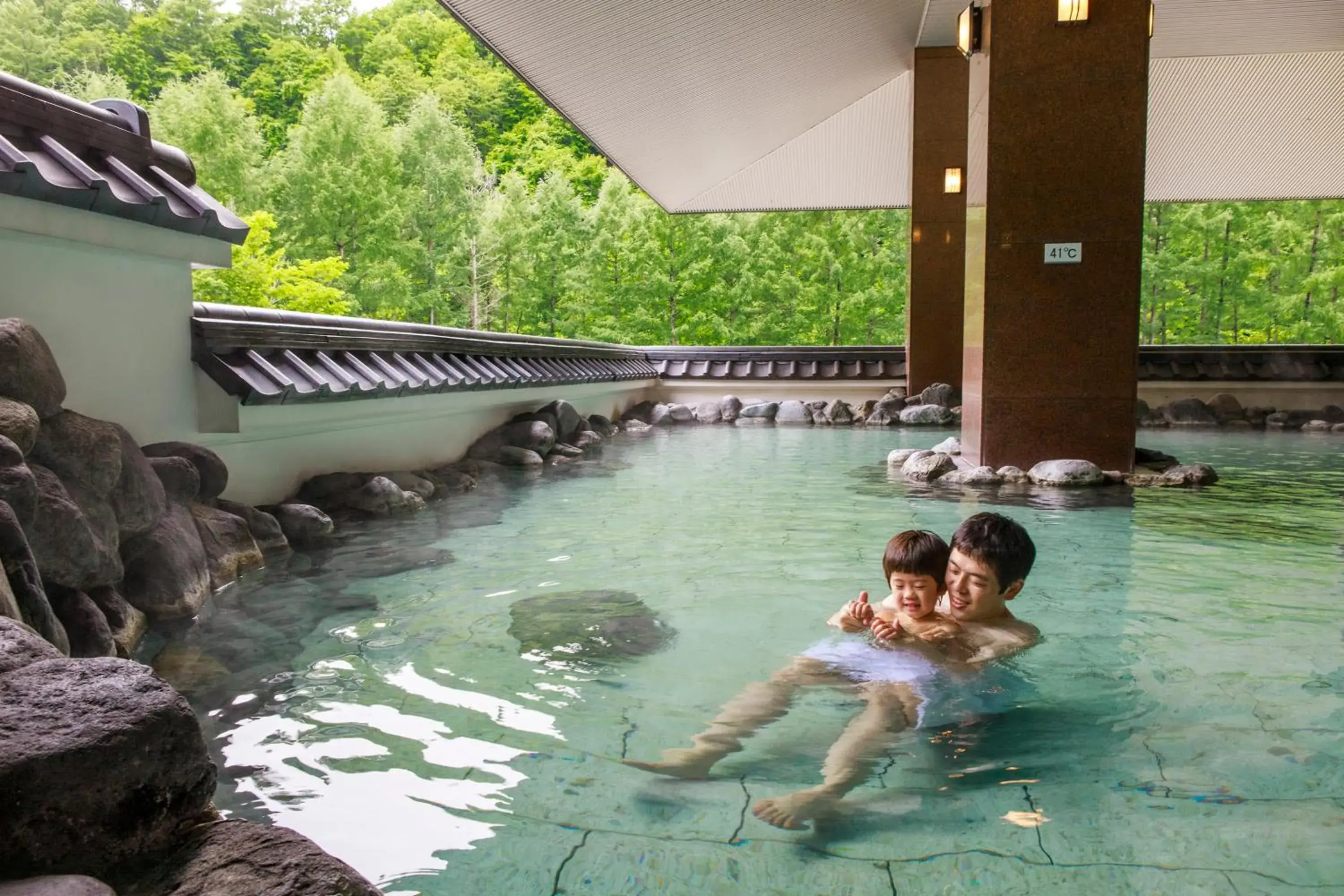 Natural landscape, Swimming Pool in Kitayuzawa Mori no Soraniwa