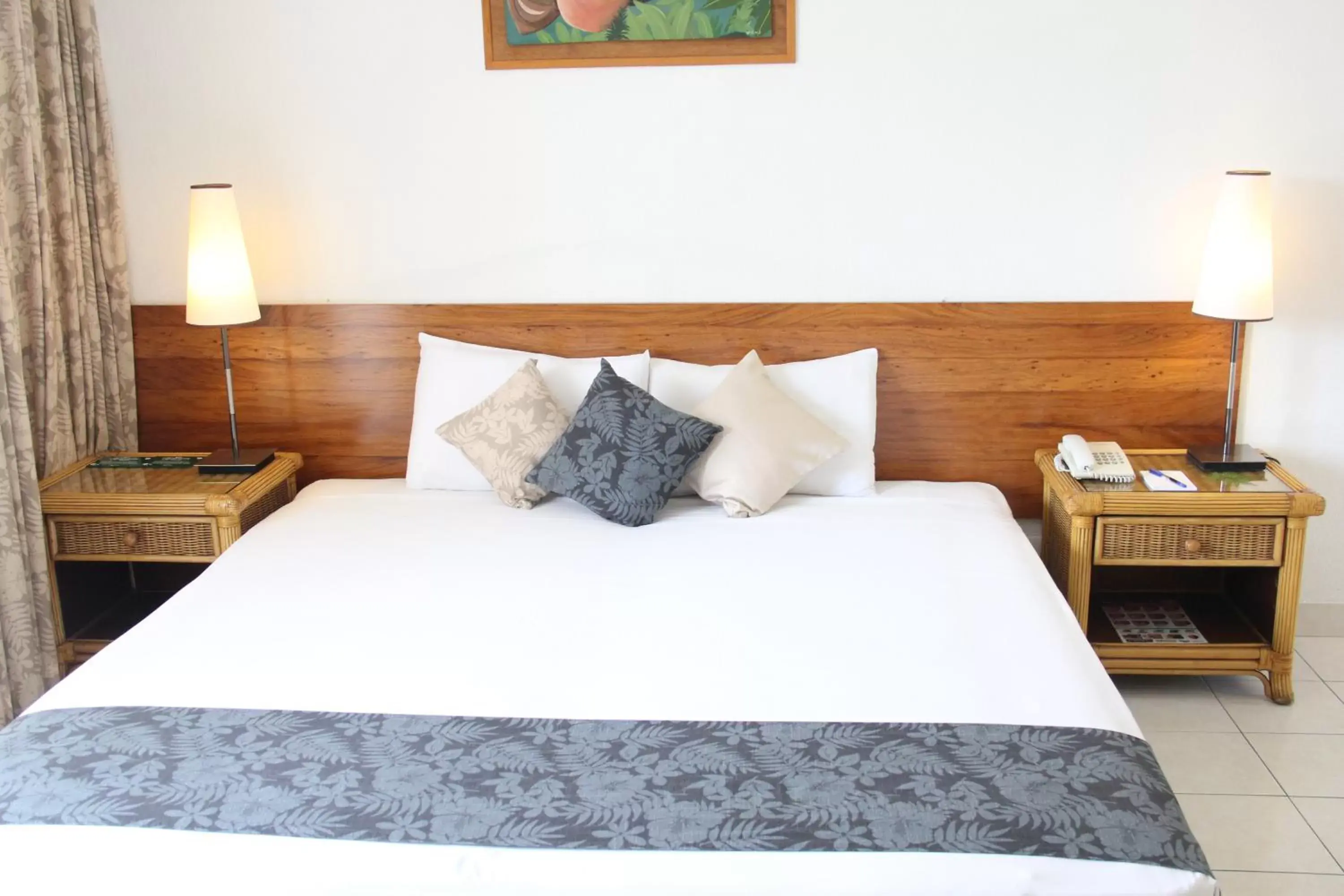 Bed in The Melanesian Port Vila Bed in The Melanesian Port Vila