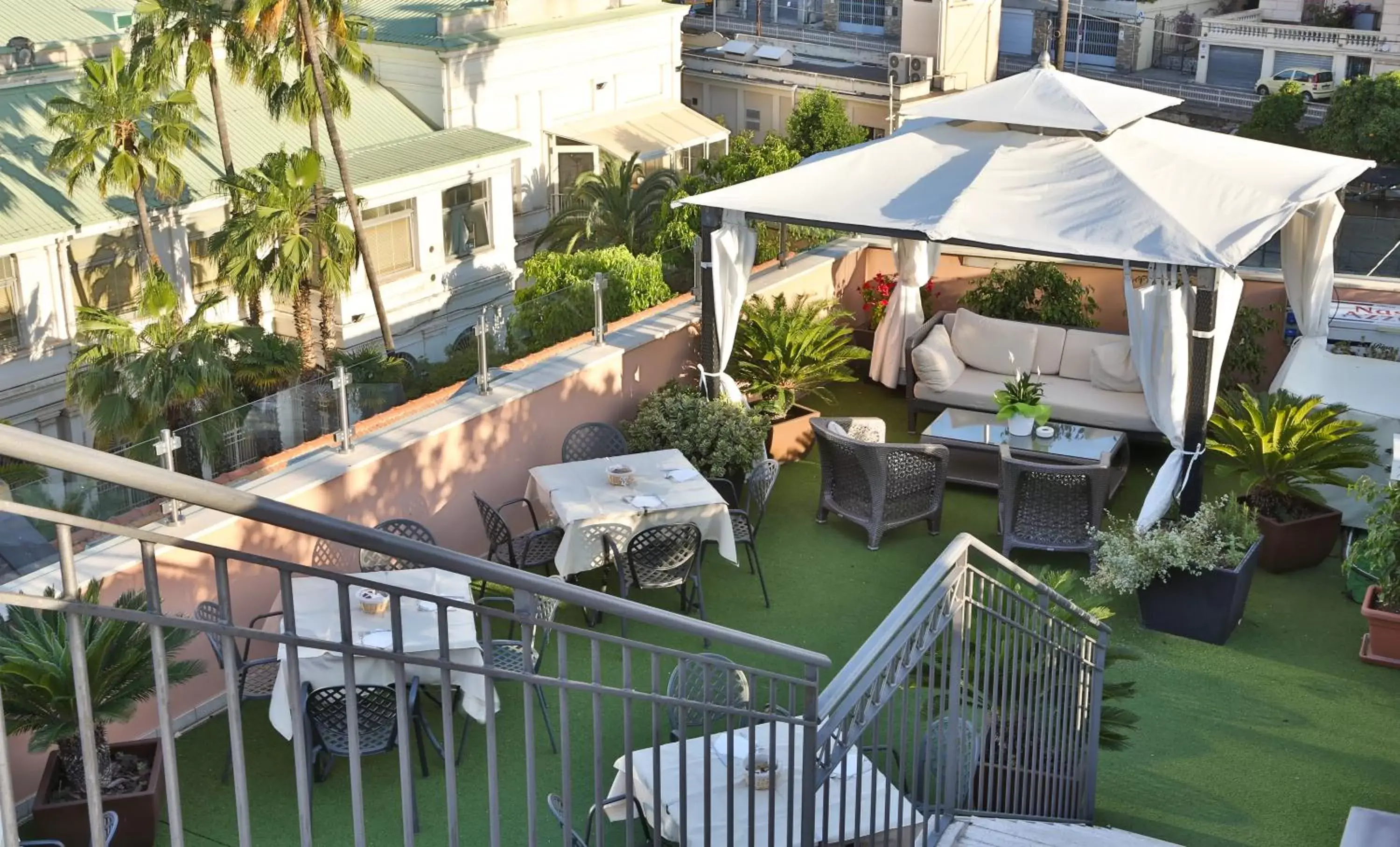 Balcony/Terrace in Best Western Hotel Nazionale