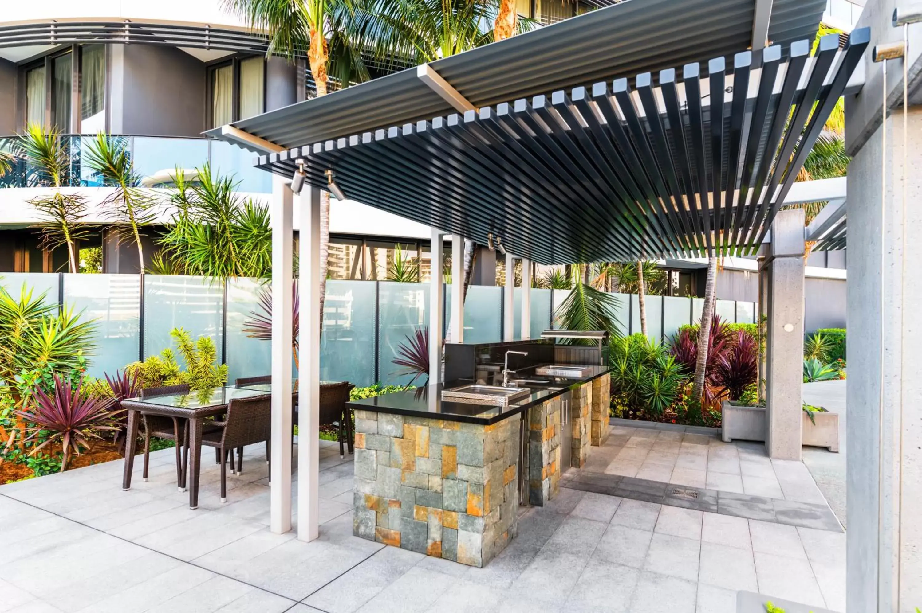 Patio in Peppers Broadbeach